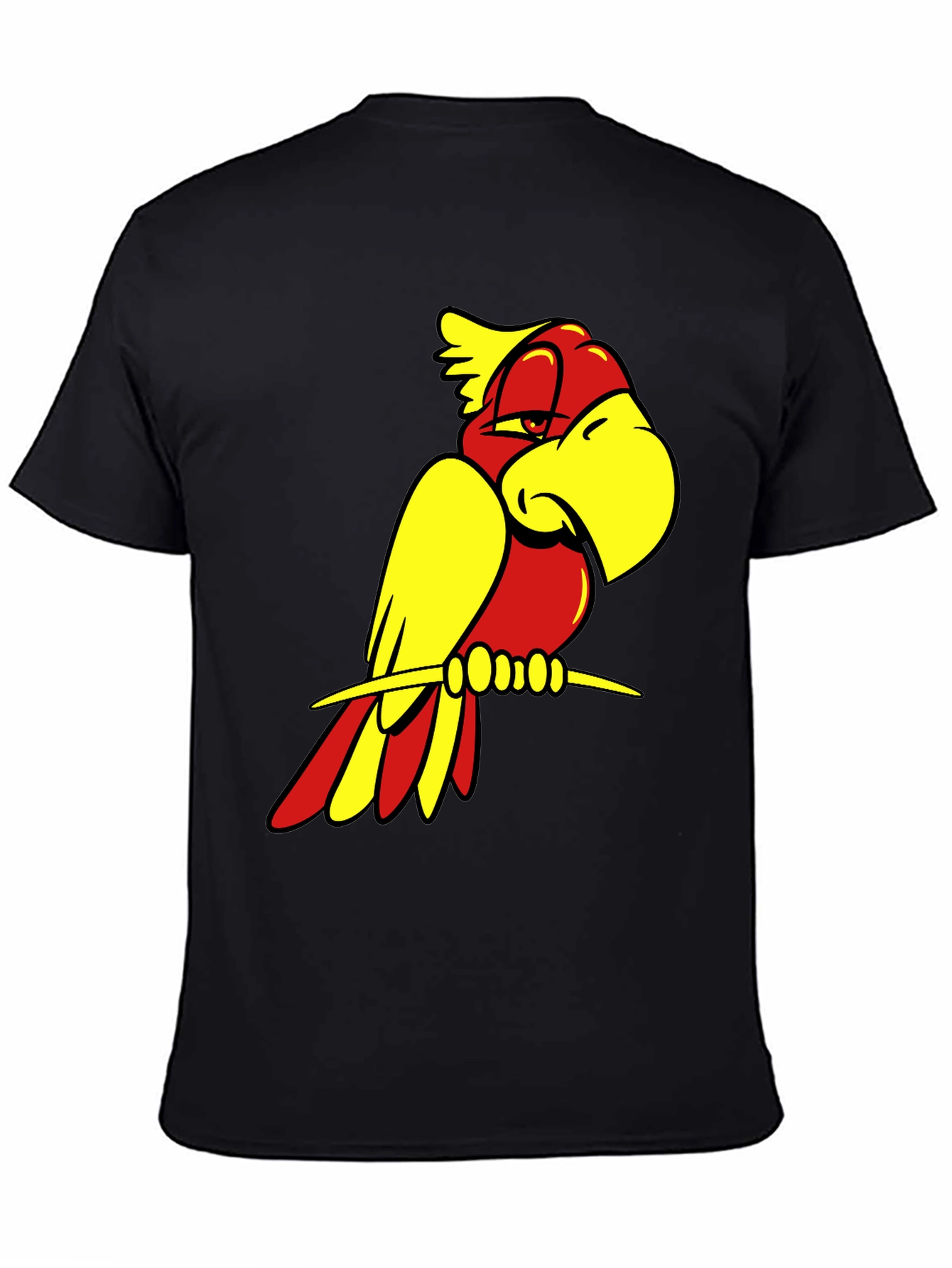 Cool Parrot Graphic Tee - 4