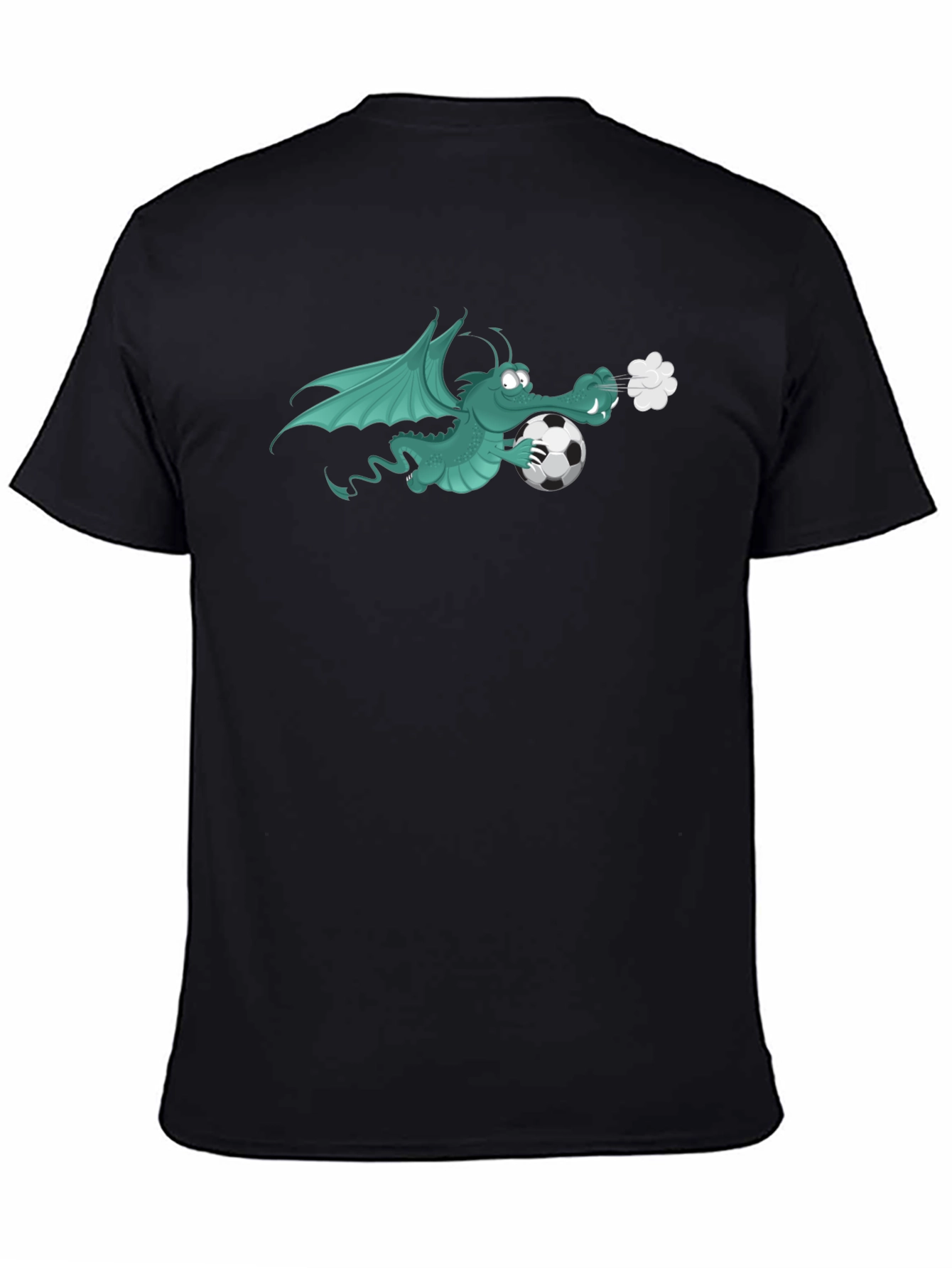 Black Dragon Soccer T-Shirt view 4