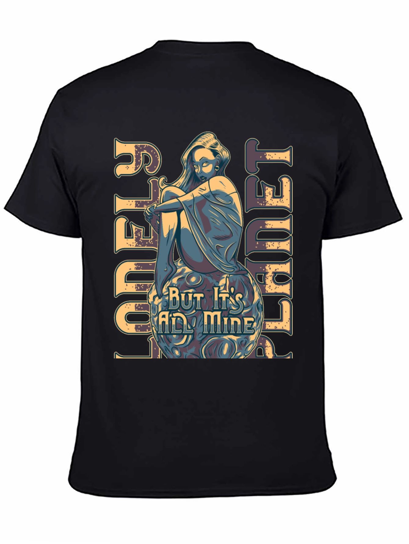 Black Lordelet T-Shirt - But It's All Mine Graphic Tee view 4