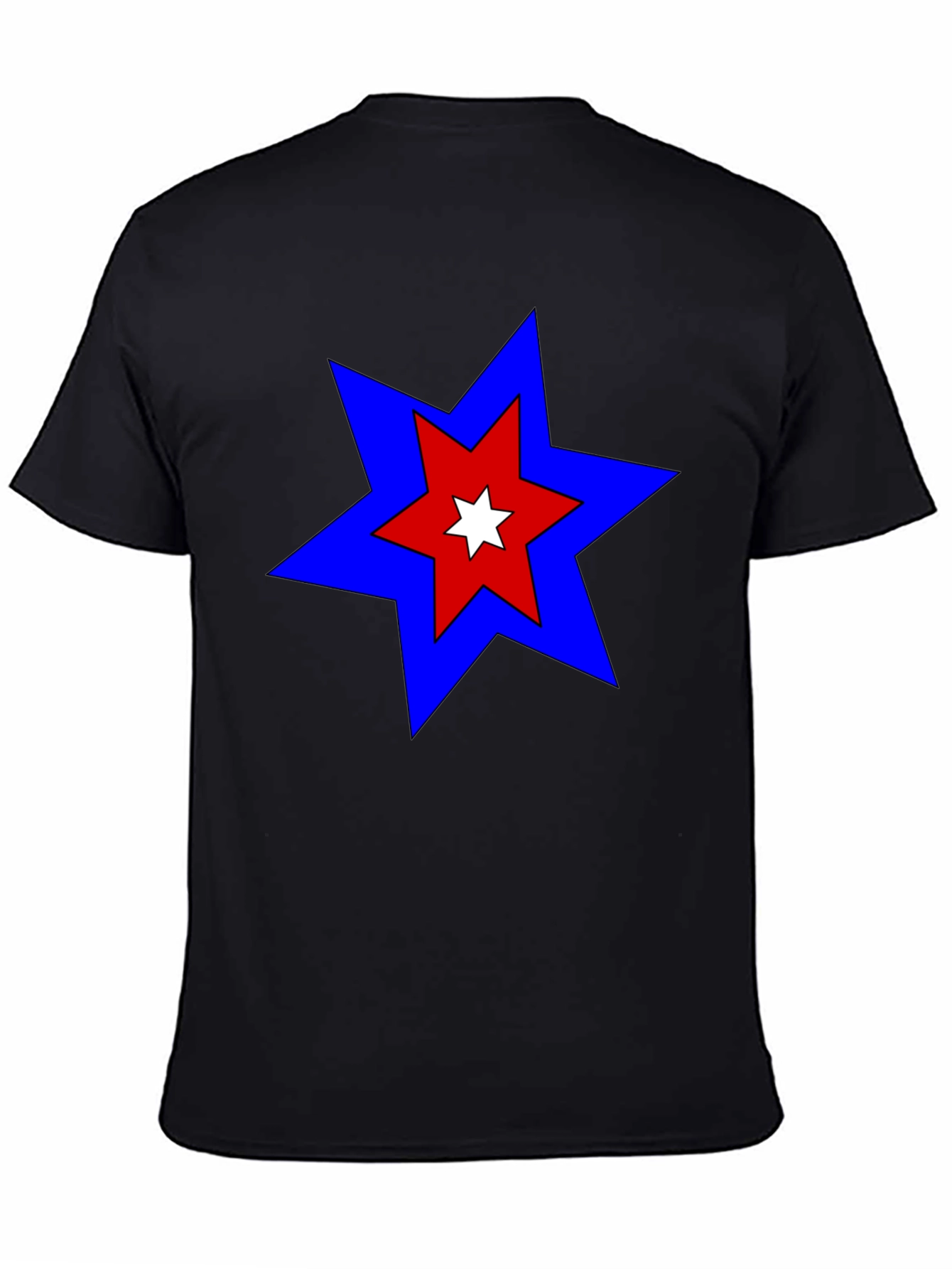Bold Star Graphic T-Shirt - Casual Comfort - 4