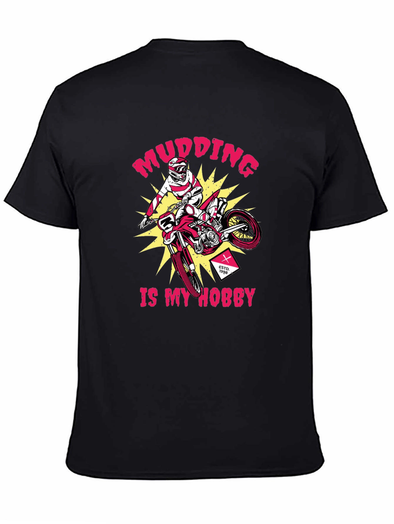 Mudding is My Hobby Graphic T-Shirt - 4