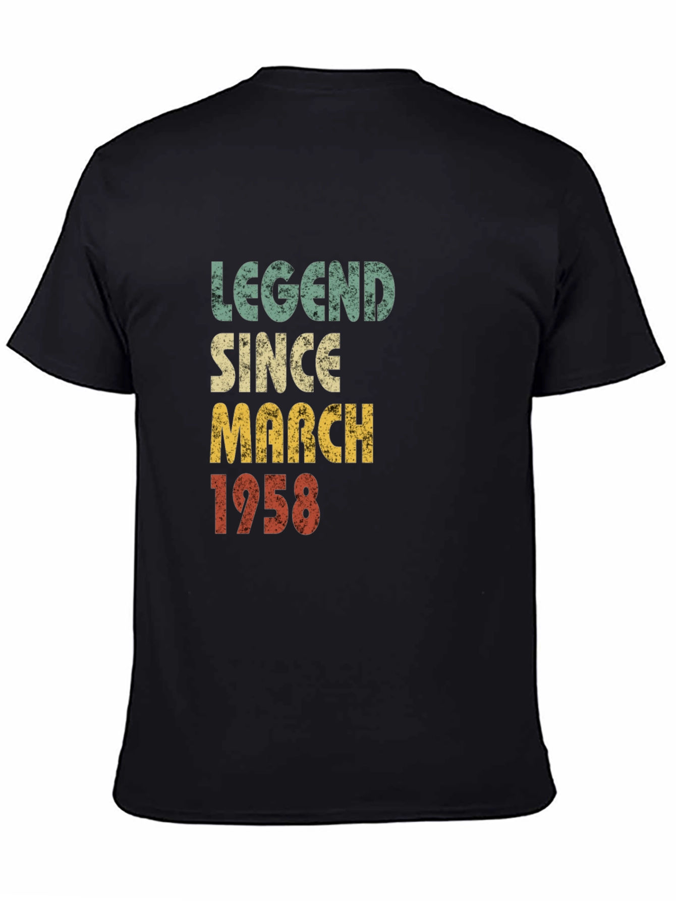 Black Legend Since March 1958 Graphic Tee view 4