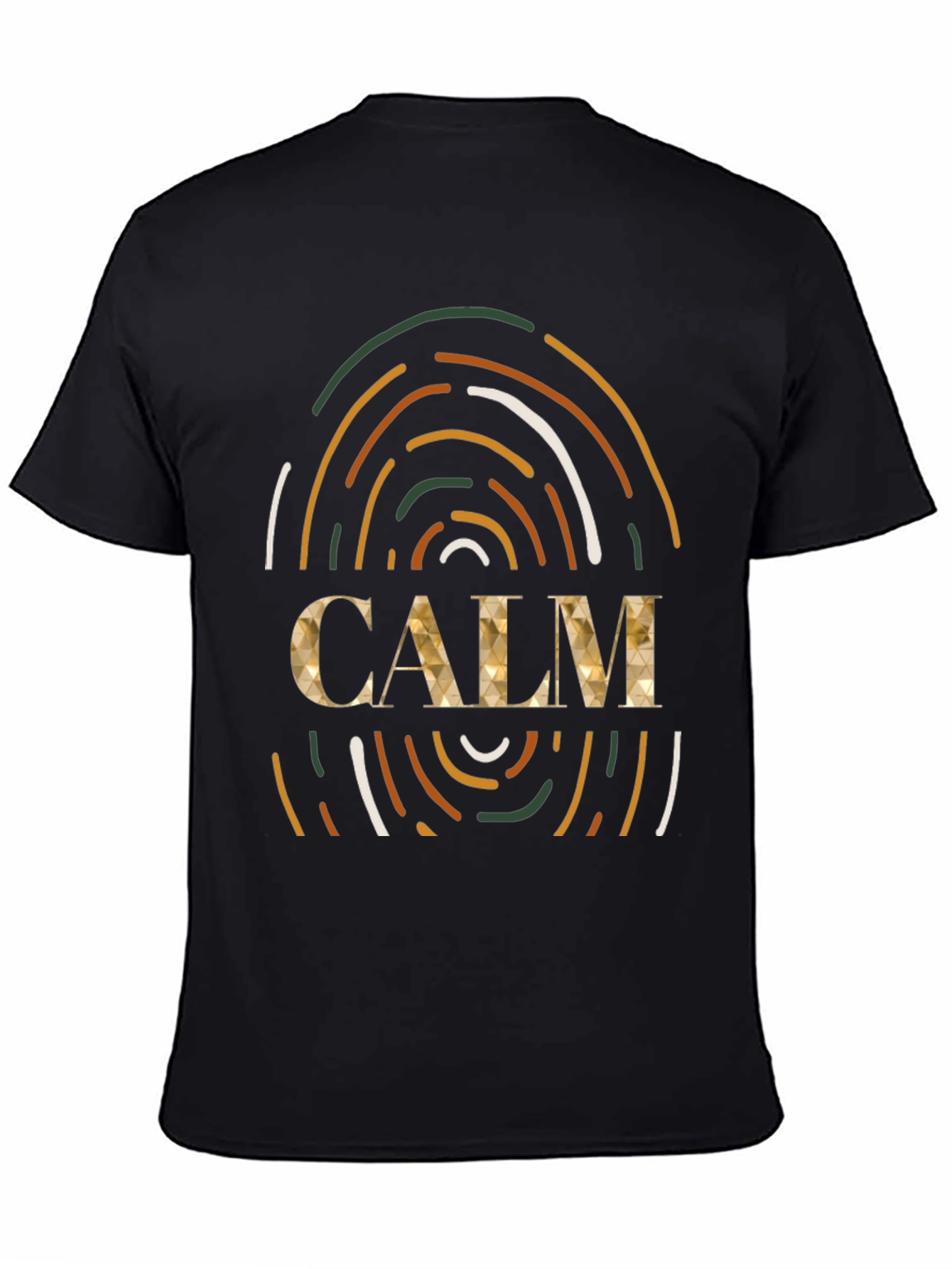 Black Calm Graphic Tee - Stylish Comfort view 4