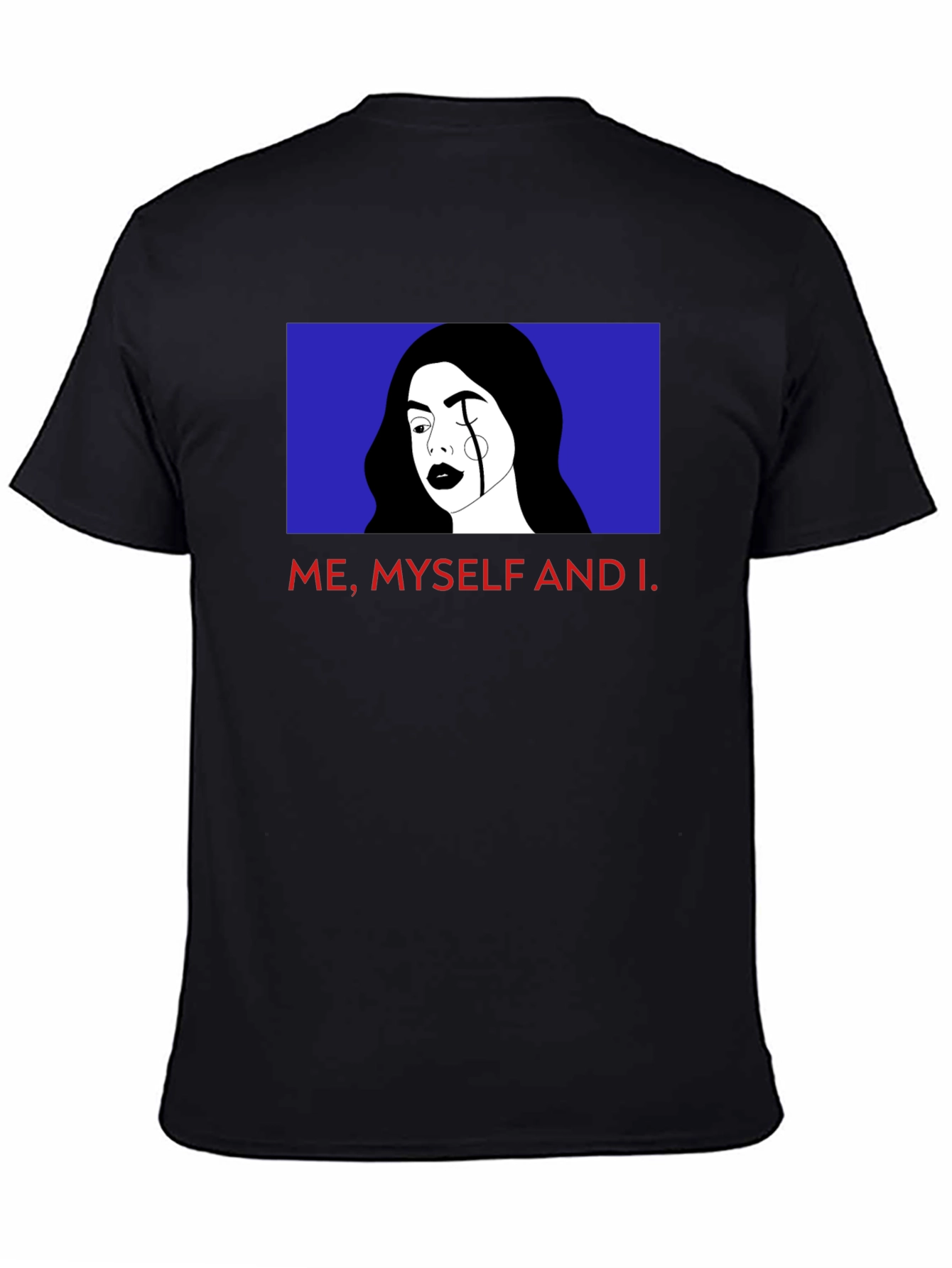 Black Me, Myself, and I Graphic Tee view 4
