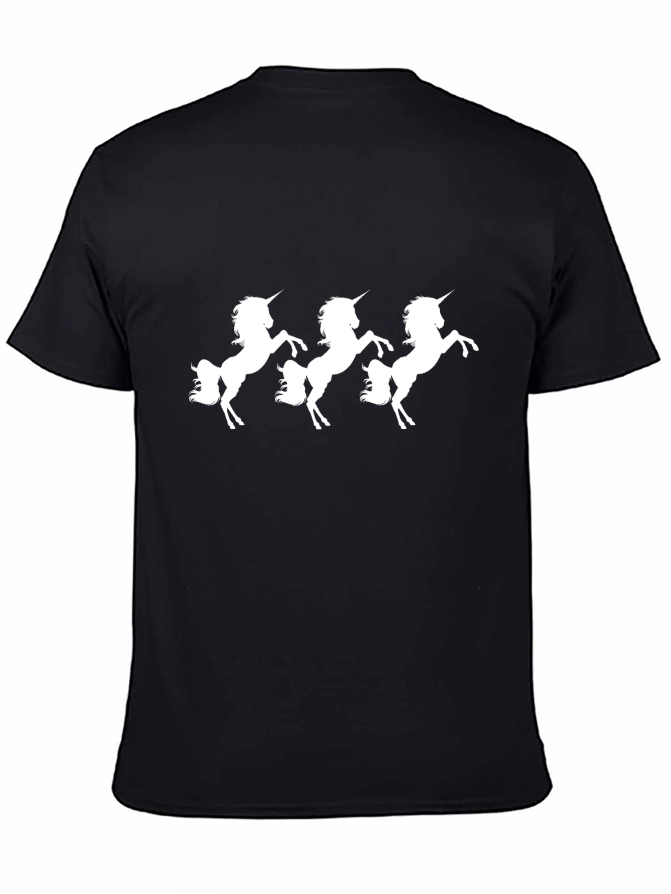 Black Unicorn Graphic Tee - Black view 4