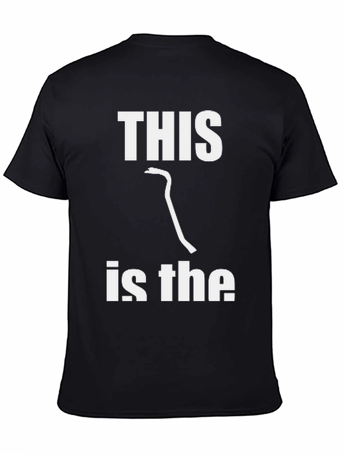 Black This Is The Crowbar Funny Graphic T-Shirt view 4