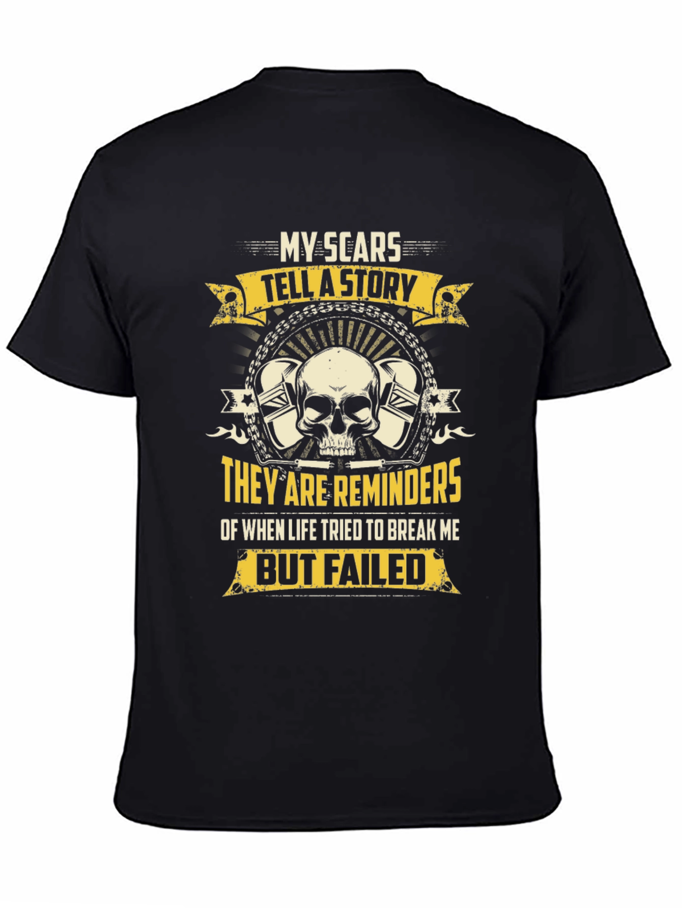 My Scars Tell a Story T-Shirt - 4