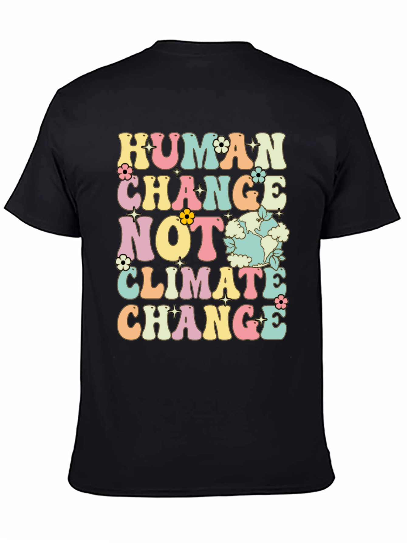 Human Change Tee - Earth Day T-Shirt - 4