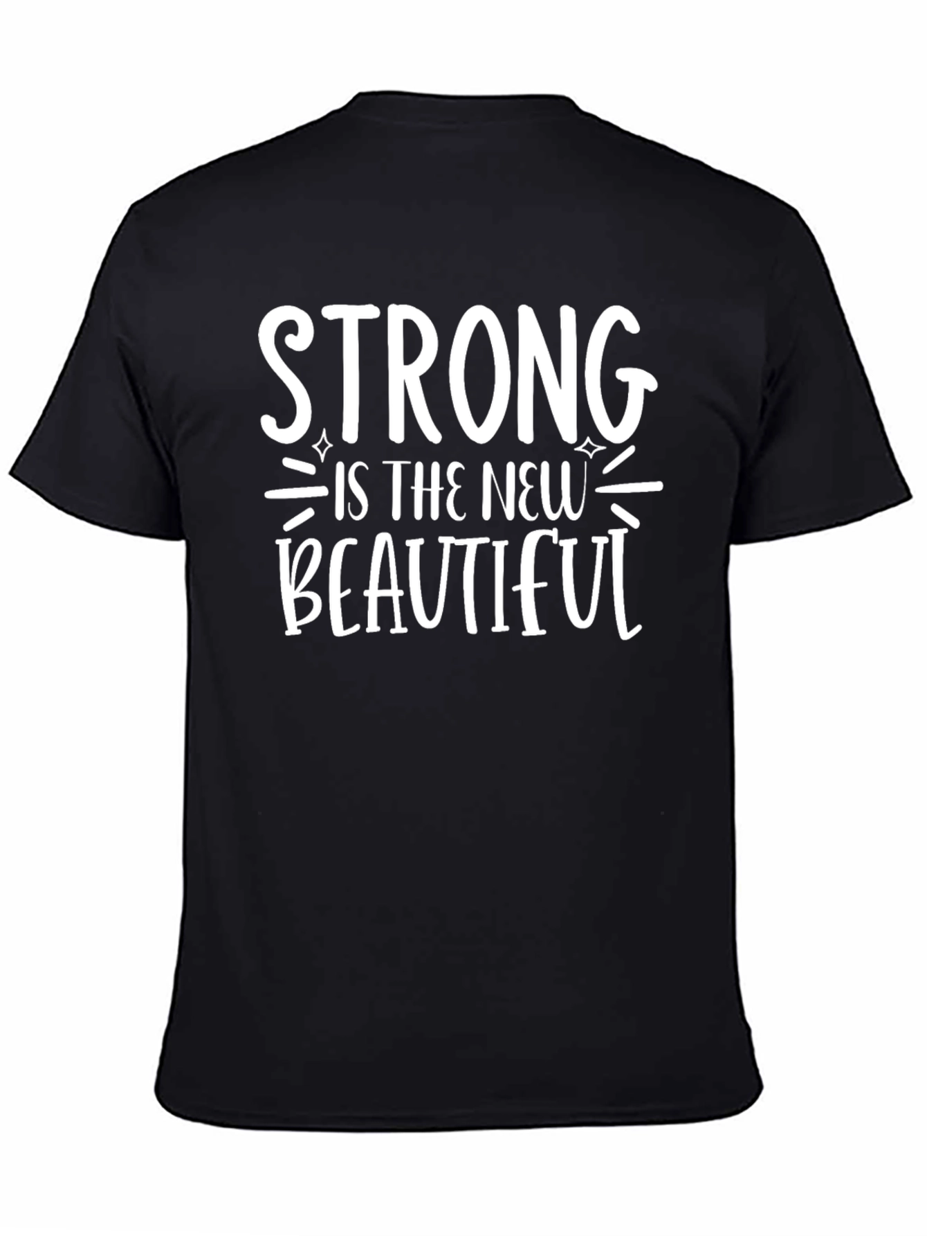 Black Strong Is The New Beautiful Graphic Tee view 4