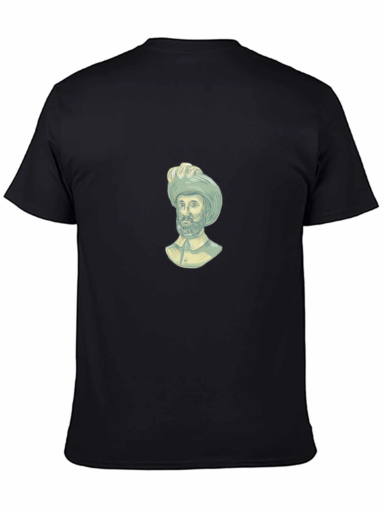 Vintage Portrait Graphic T-Shirt - Soft Cotton Blend - 4