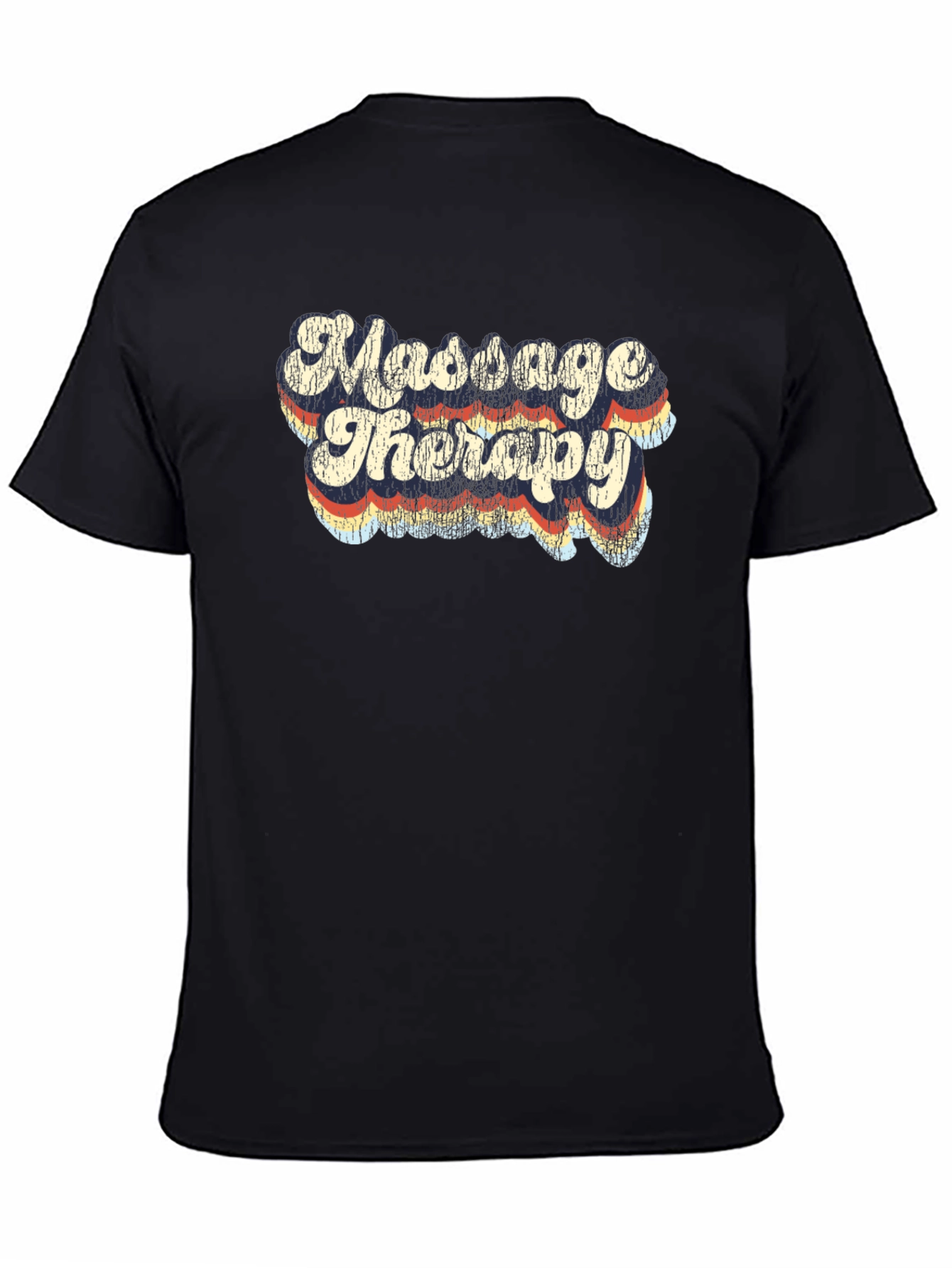 Retro Massage Therapy T-Shirt - Therapist Gift - 4