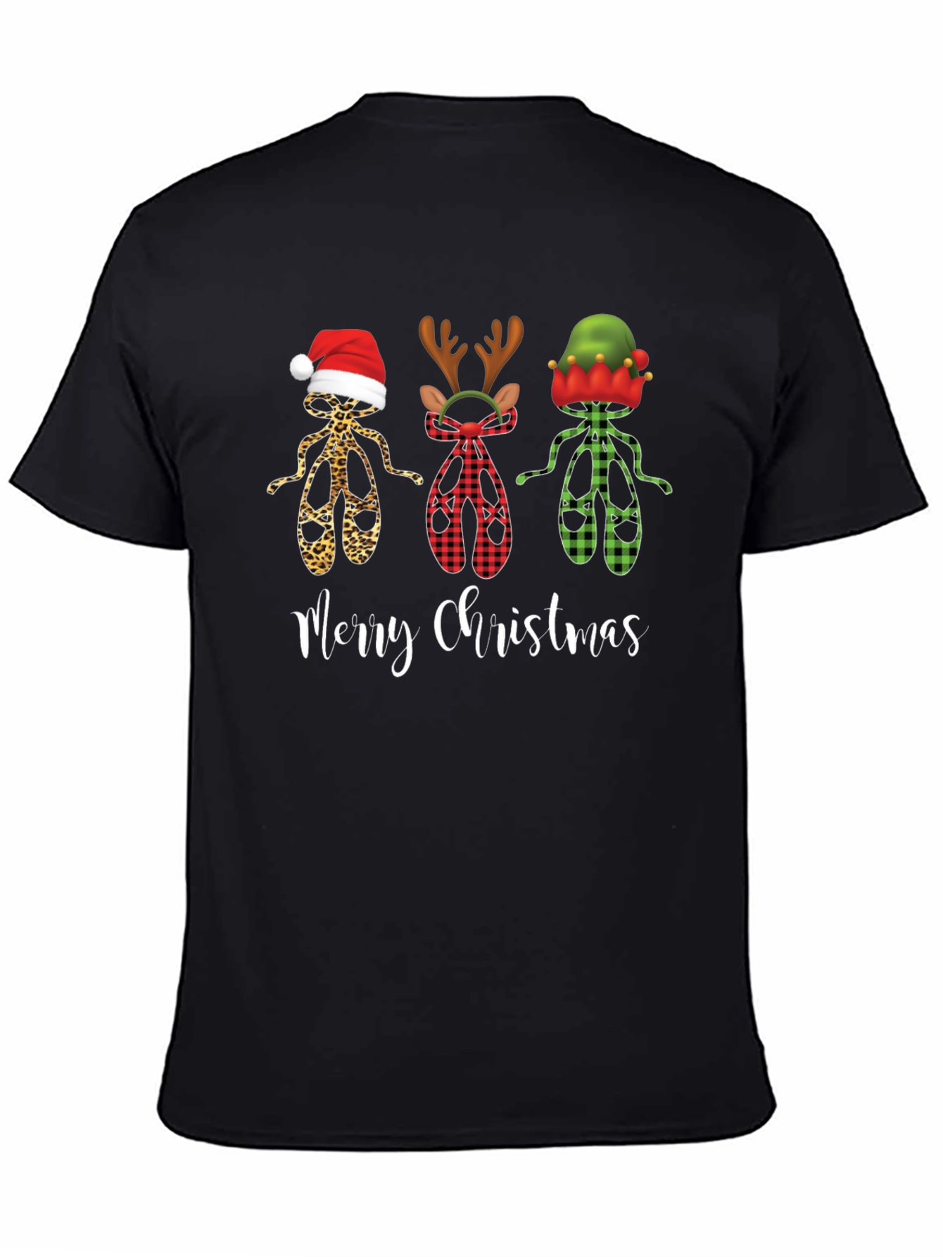 Merry Christmas Ballet T-Shirt - 4