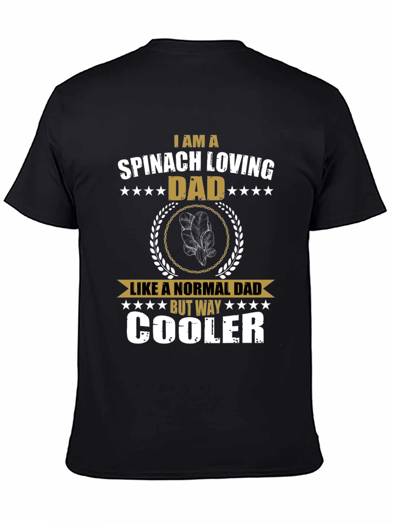 Spinach Loving Dad T-Shirt - Cool Father's Day Gift - 4