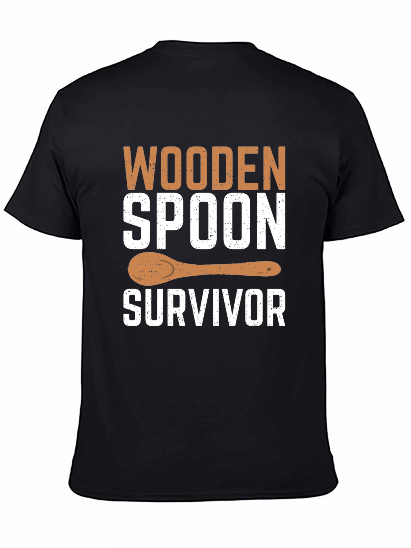 Black Wooden Spoon Survivor Graphic Tee view 4