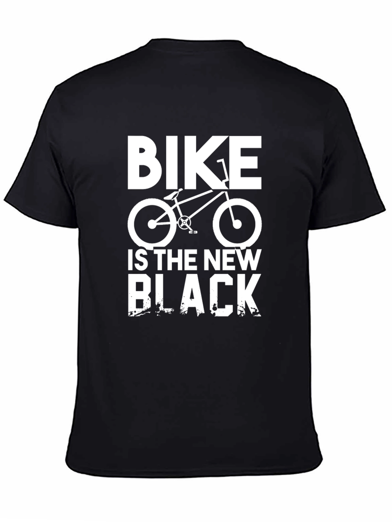 Black Bike Is The New Black Graphic T-Shirt view 4