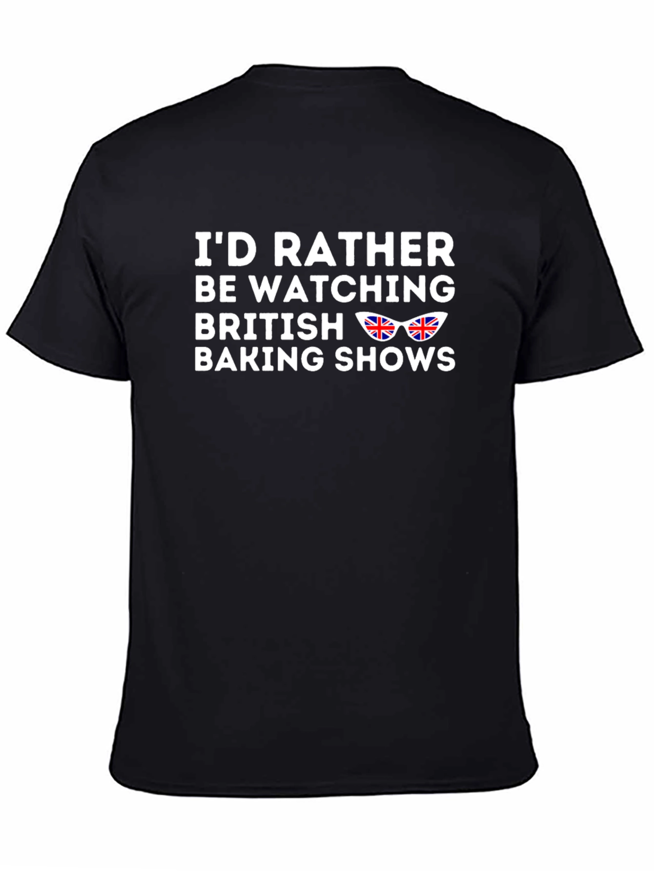 Black British Baking Shows T-Shirt view 4