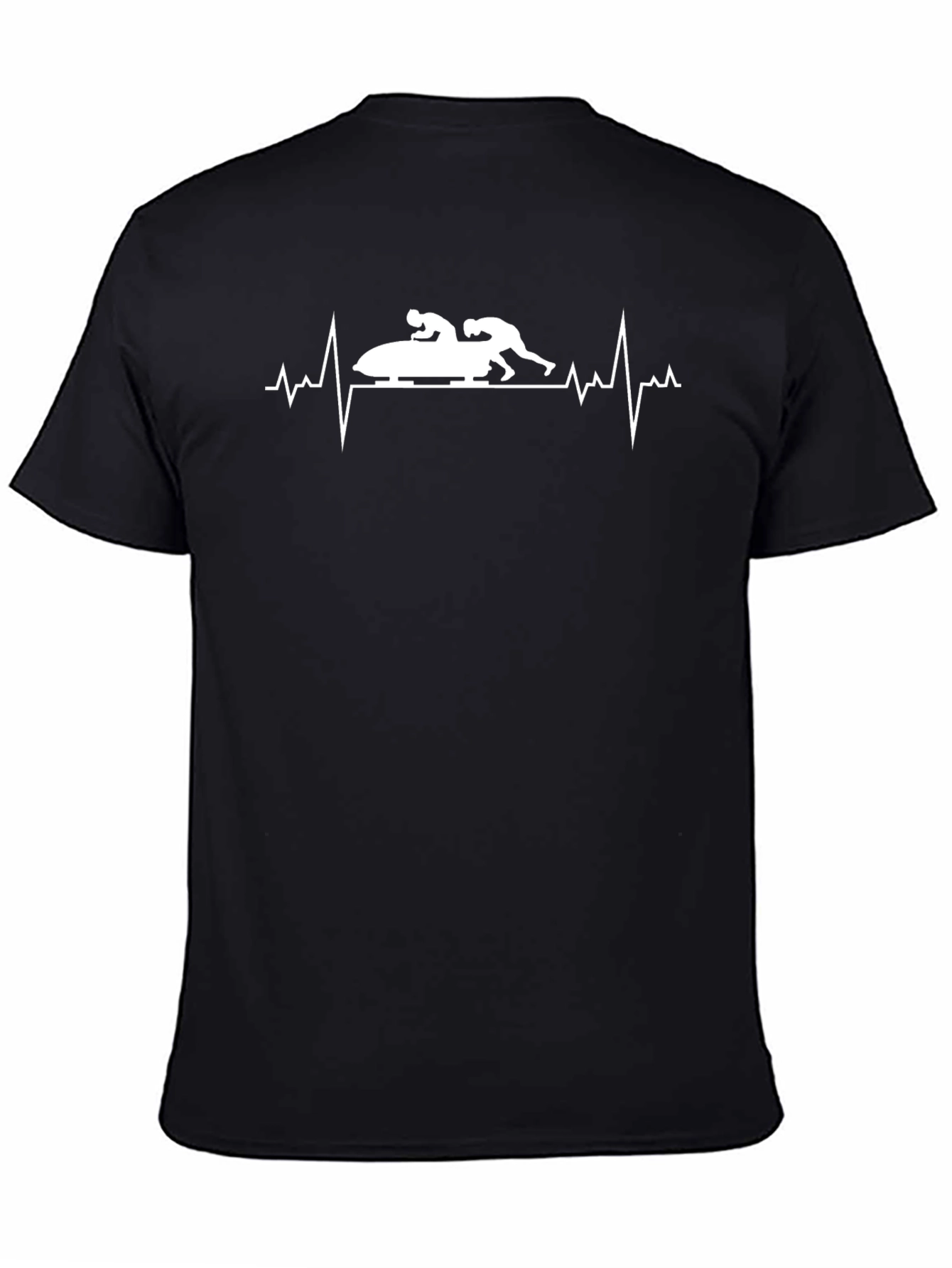 Bobsled Heartbeat T-Shirt - Winter Sports - 4