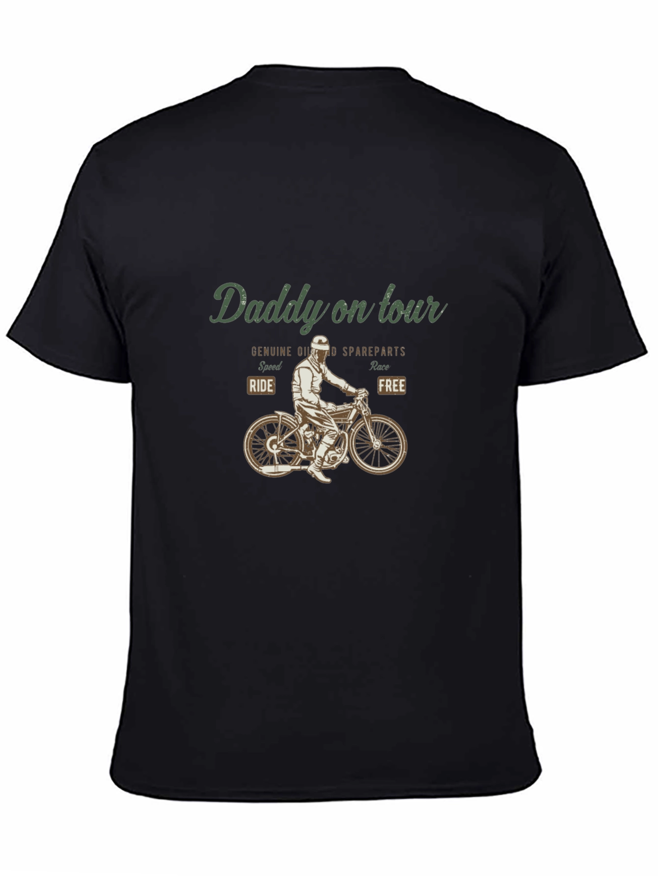 Black Daddy On Tour Graphic Tee view 4