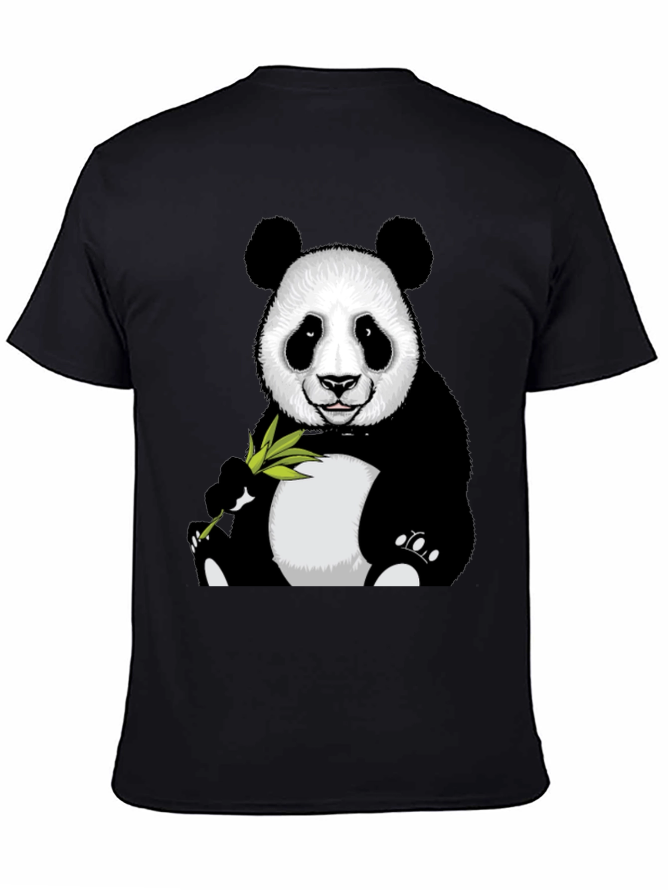 Black Panda Graphic T-Shirt - Cute Animal Tee view 4