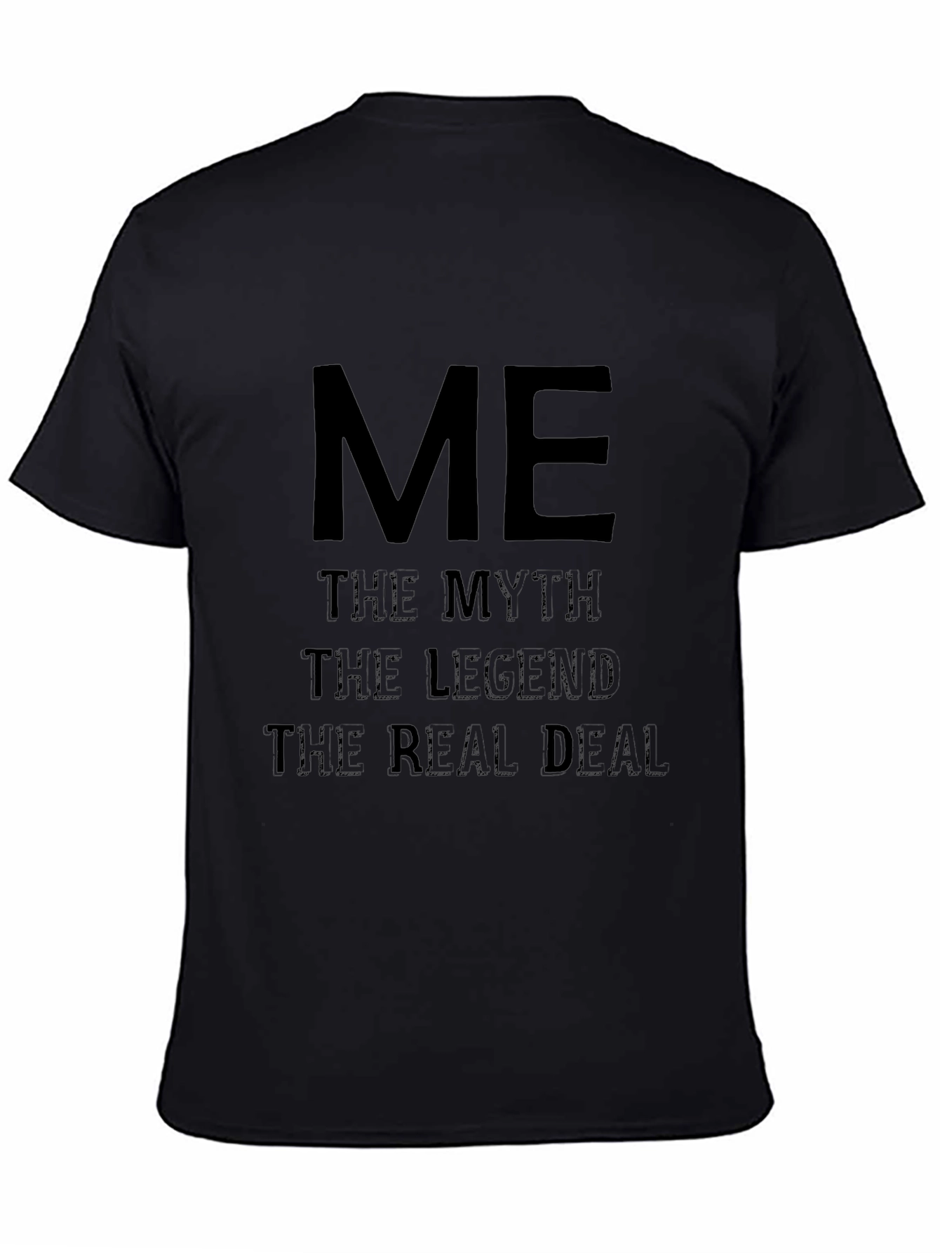 Black Me The Myth The Legend T-Shirt view 4