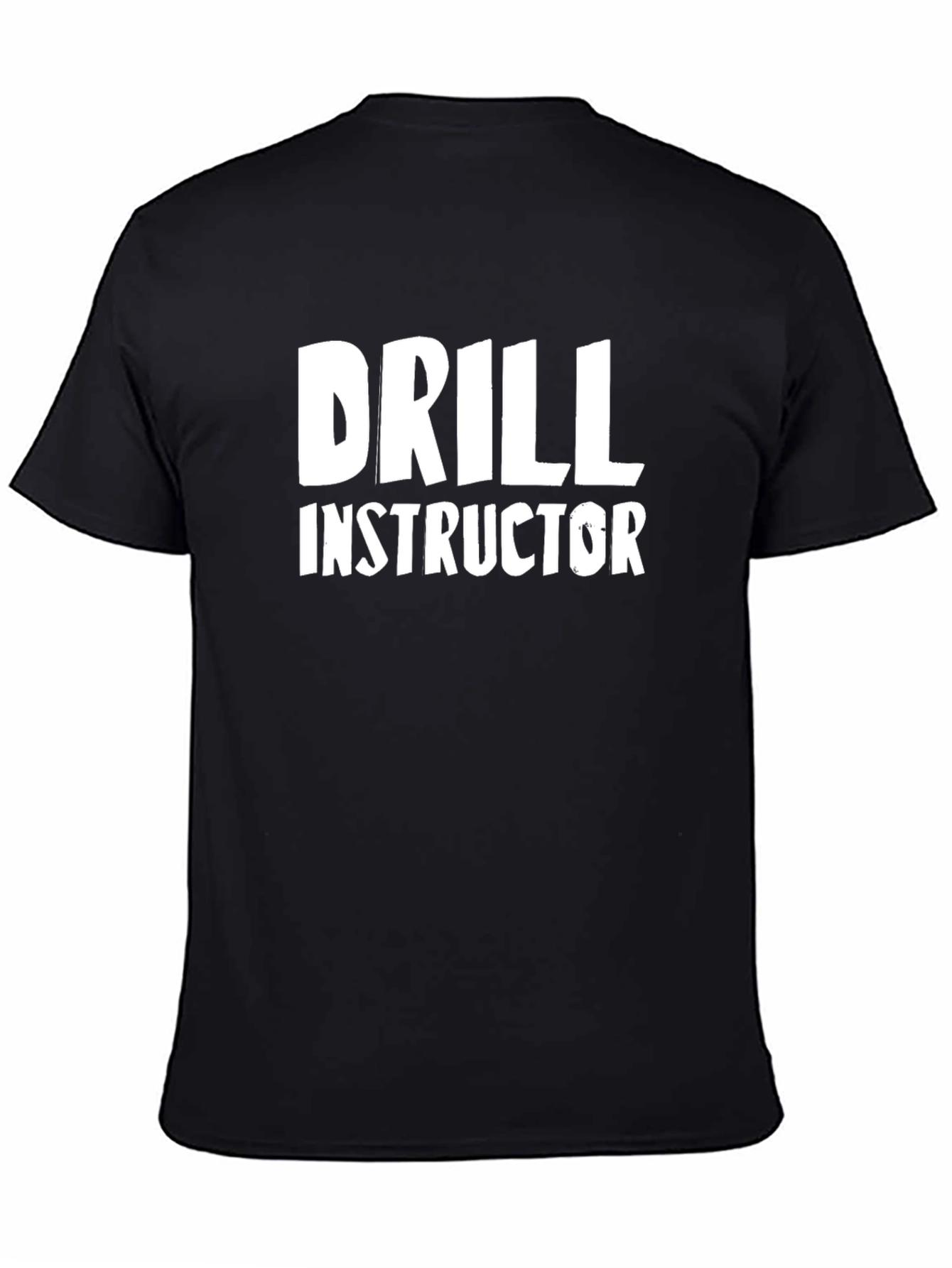 Black Drill Instructor Graphic T-Shirt view 4