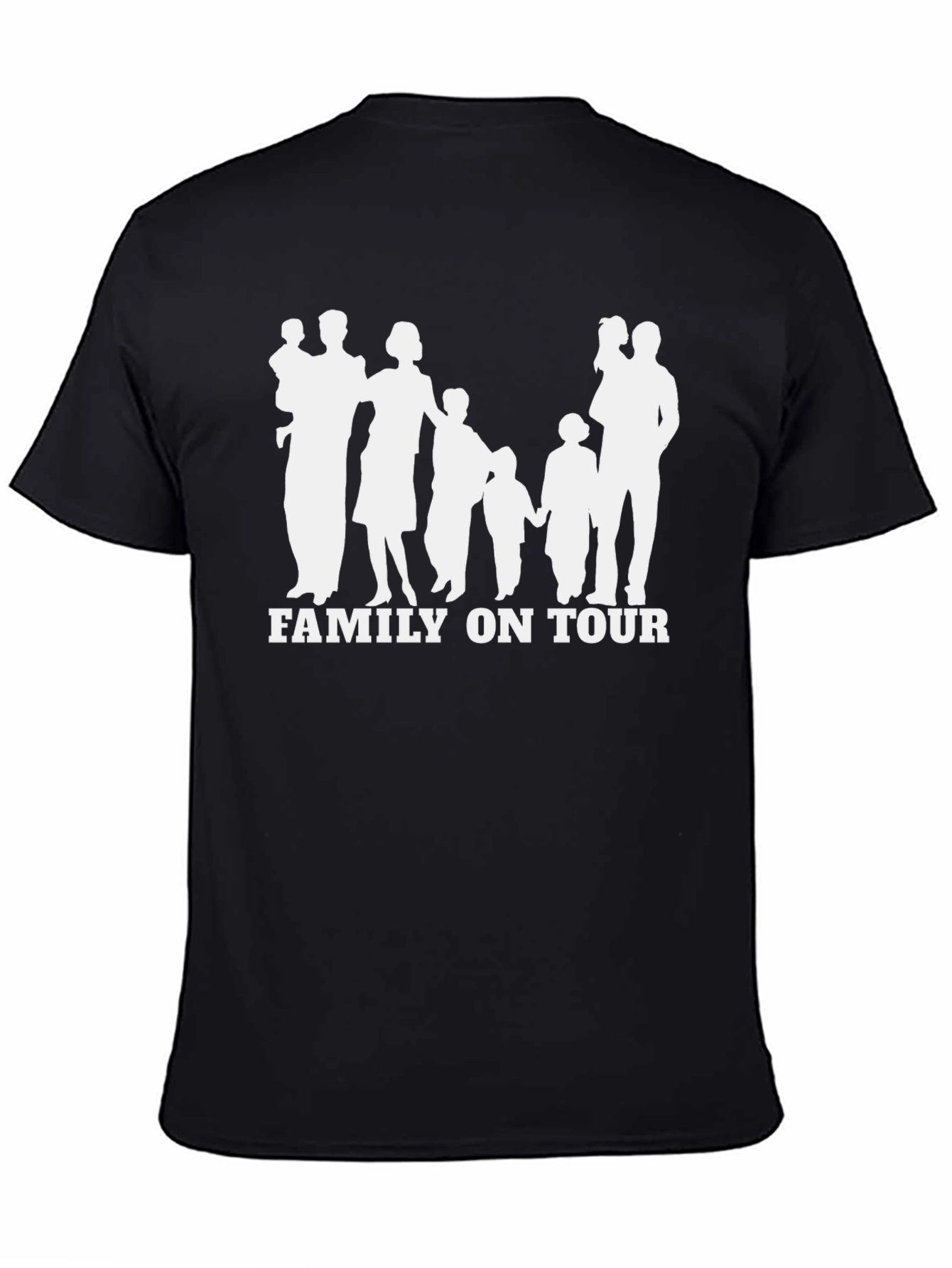 Black Family On Tour Graphic T-Shirt view 4