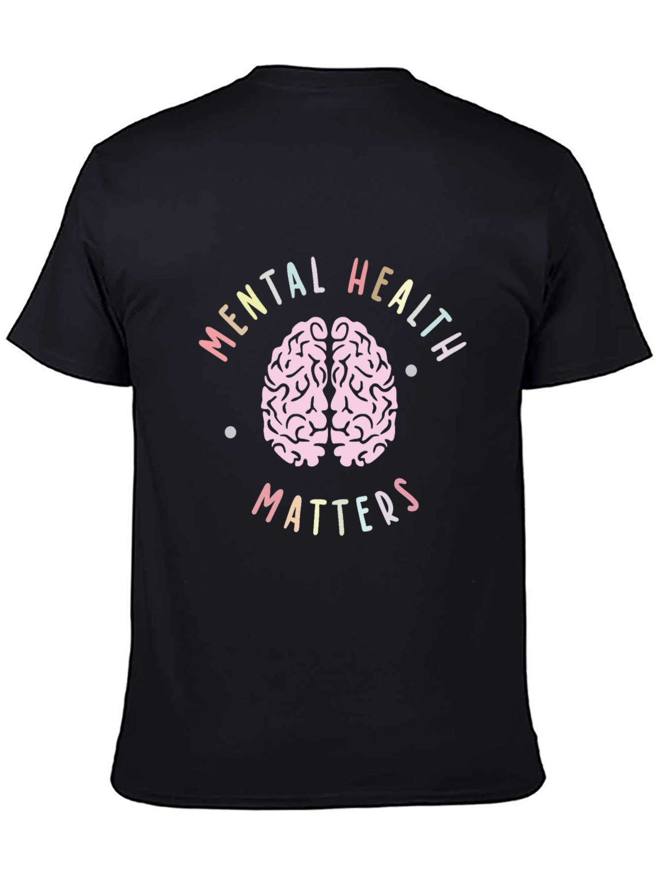 Black Mental Health Matters T-Shirt view 4