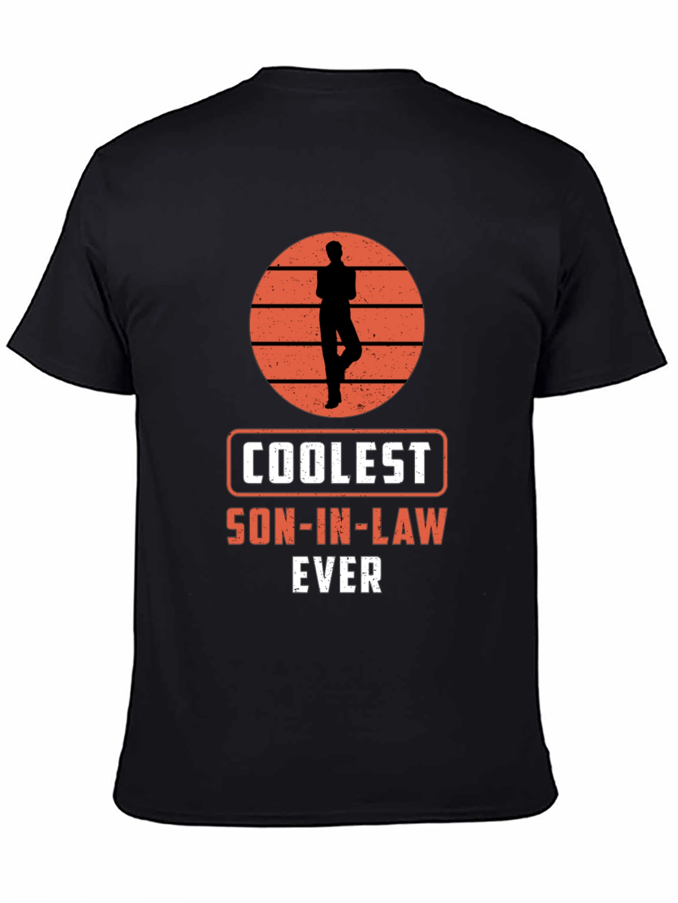 Black Coolest Son-In-Law Ever T-Shirt view 4