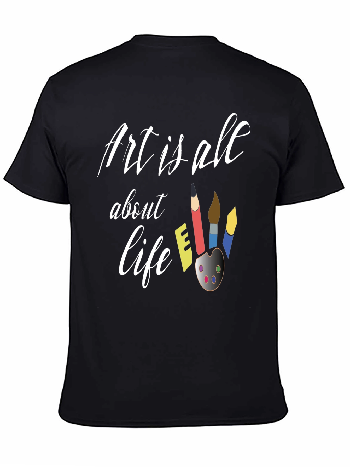 Black Art is All About Life T-Shirt view 4