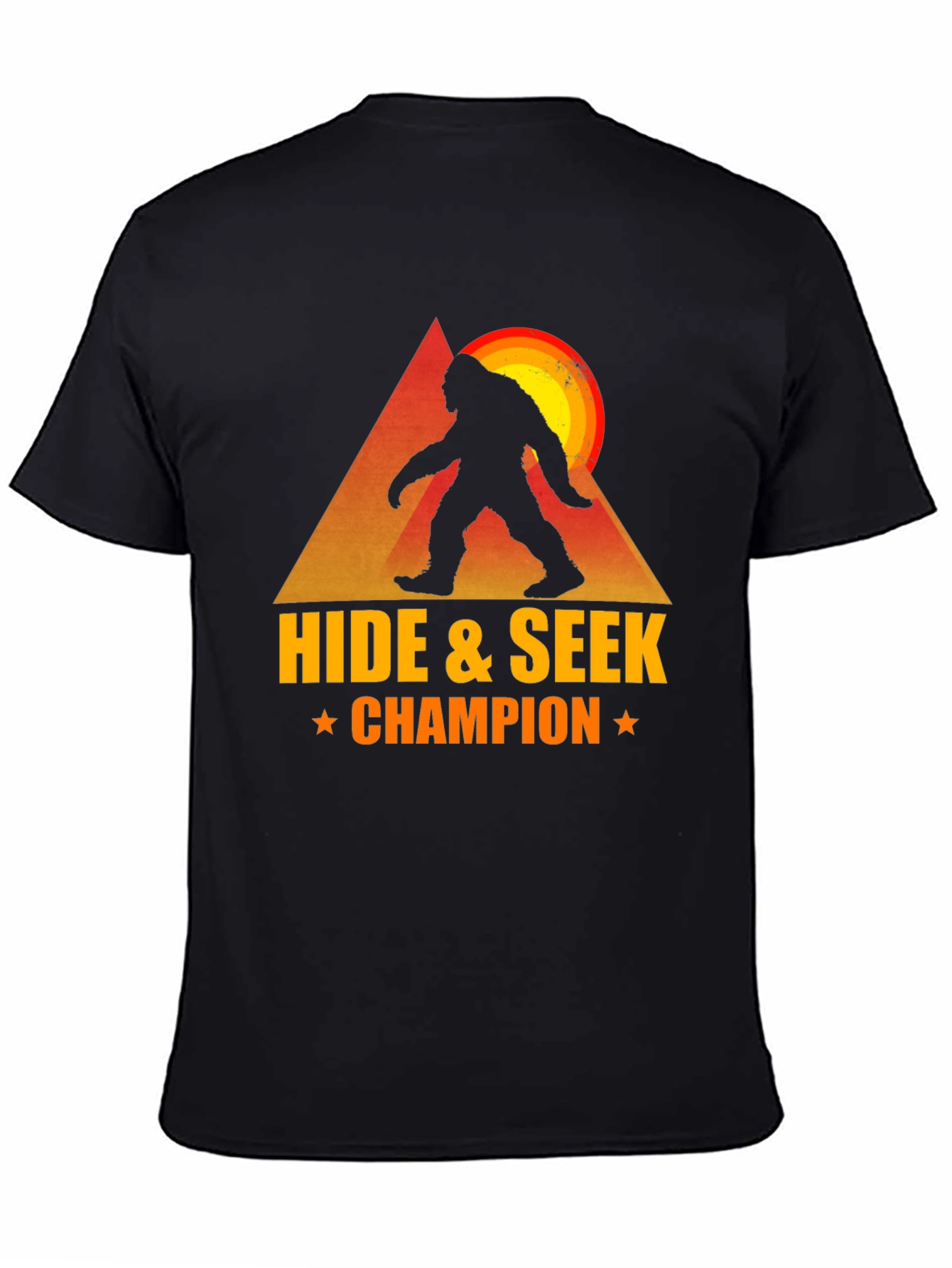 Black Hide & Seek Champion Sasquatch Graphic Tee view 4