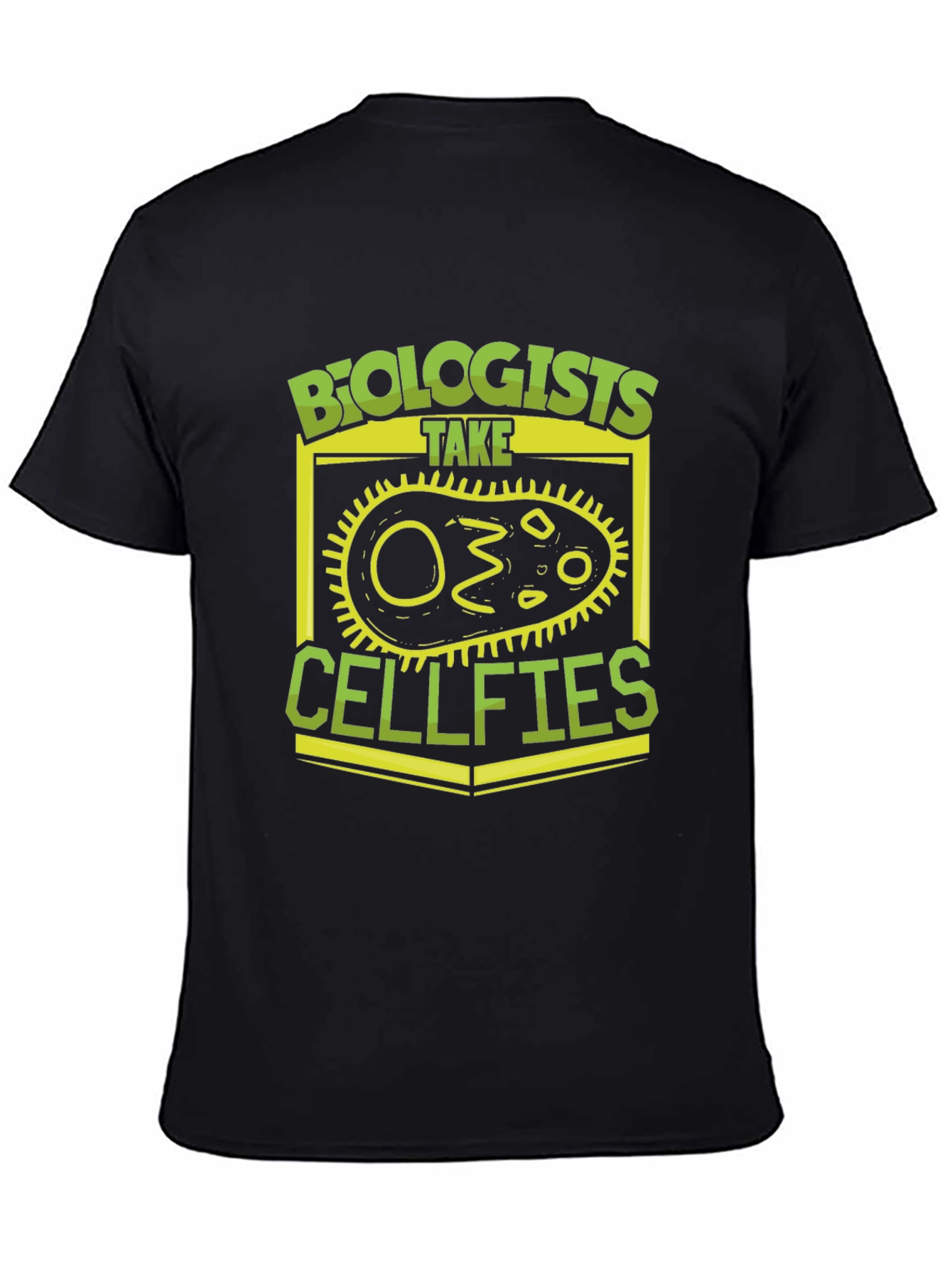 Black Biologists Take Cellfies Funny T-Shirt view 4