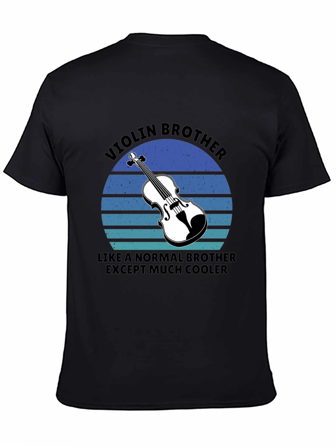 Black Violin Brother T-Shirt: Cool Musician Apparel view 4