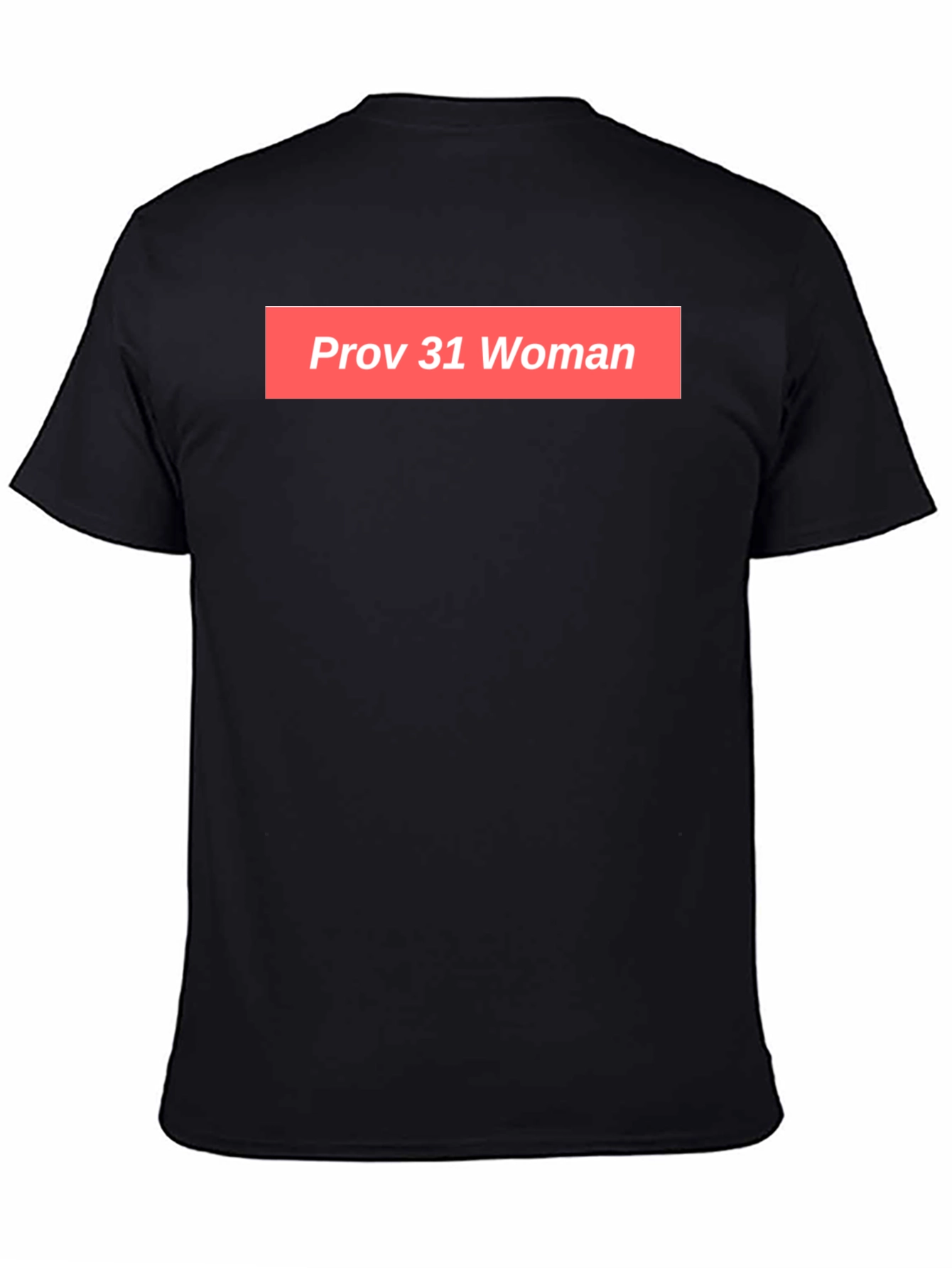 Black Prov 31 Woman Graphic Tee - Stylish Christian Apparel view 4