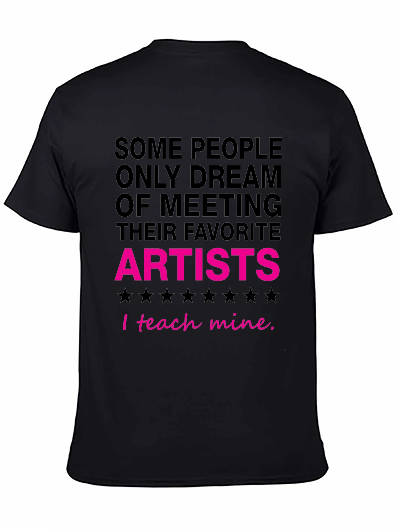I Teach Mine Artist Graphic Tee - 4
