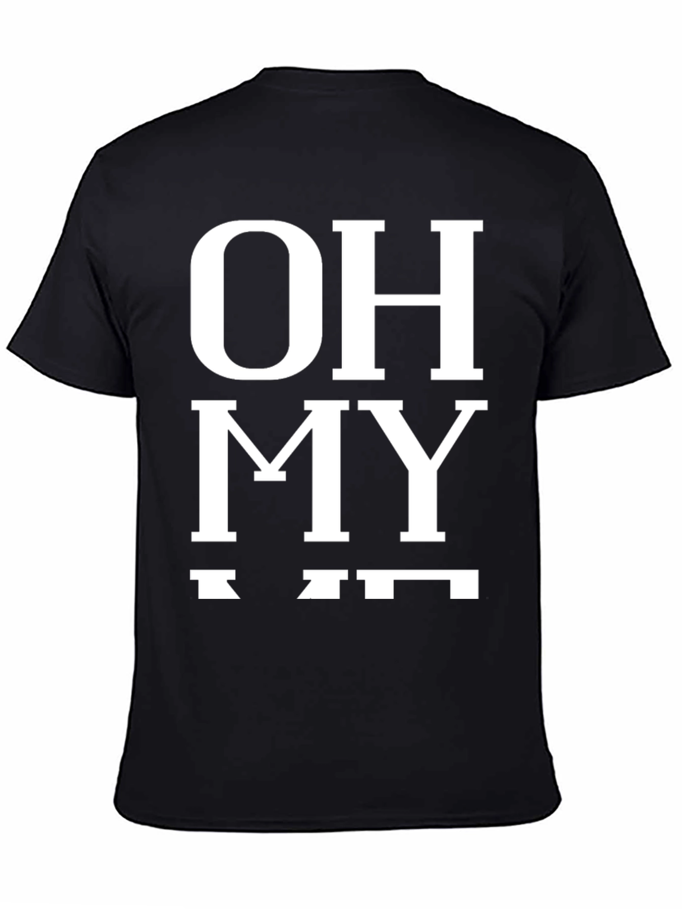 Black Oh My Titi T-Shirt - Funny Graphic Tee view 4