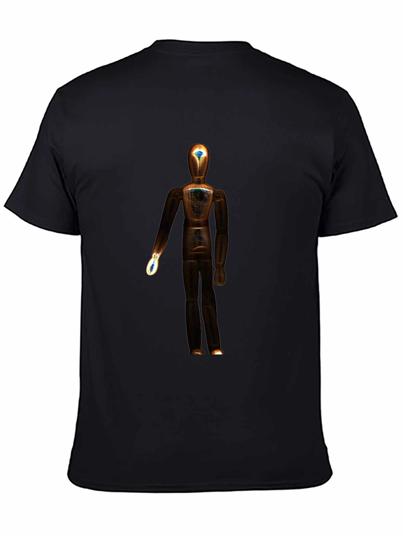 Black Mystic Mannequin Graphic Tee view 4