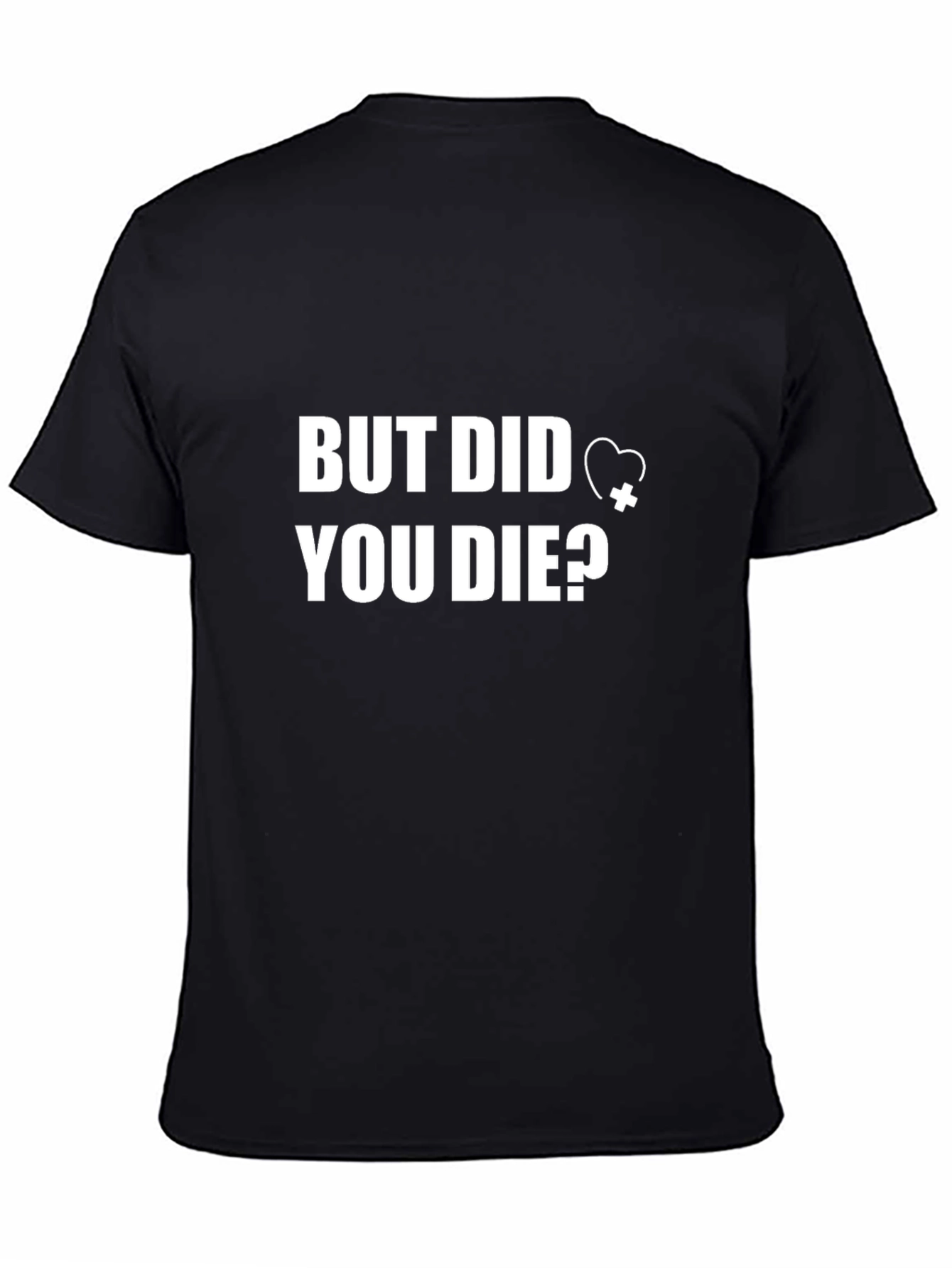 Black But Did You Die? Graphic Tee - Casual Comfort view 4