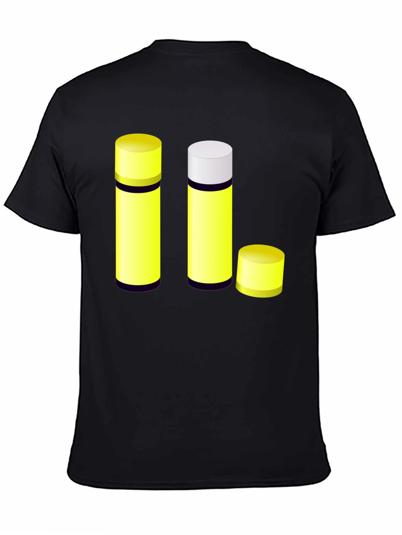 Black Lip Balm T-Shirt - Unique Graphic Tee view 4