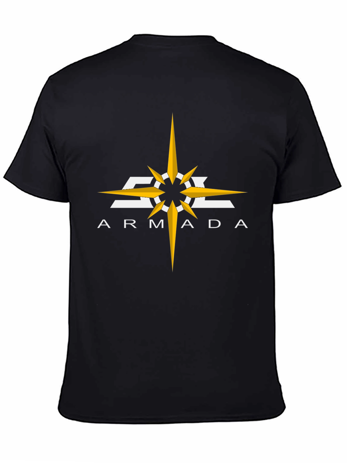 Black Armada Graphic Tee - Classic Black T-Shirt view 4