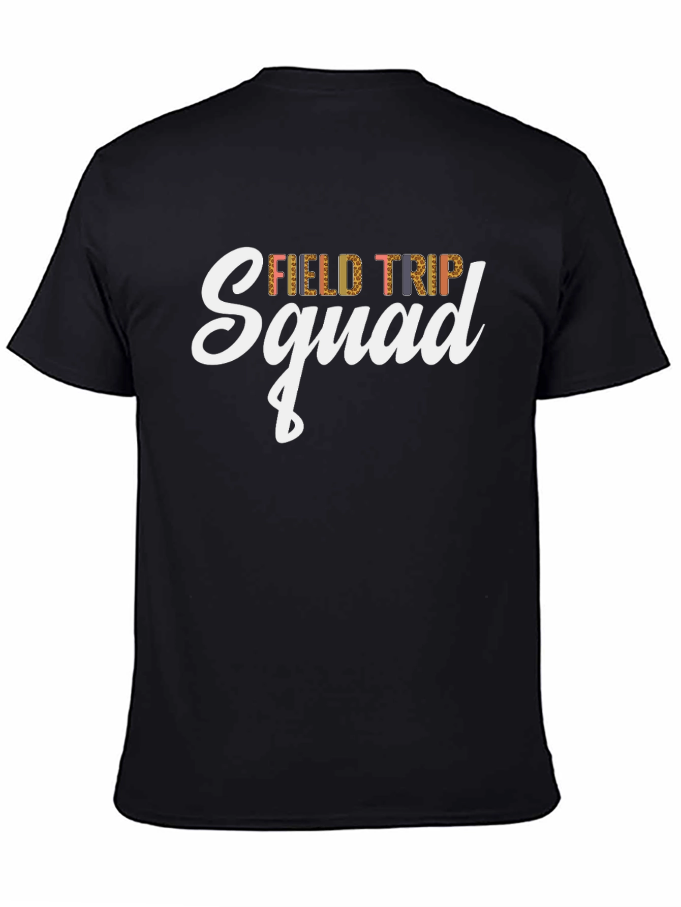 Black Field Trip Squad Black T-Shirt view 4