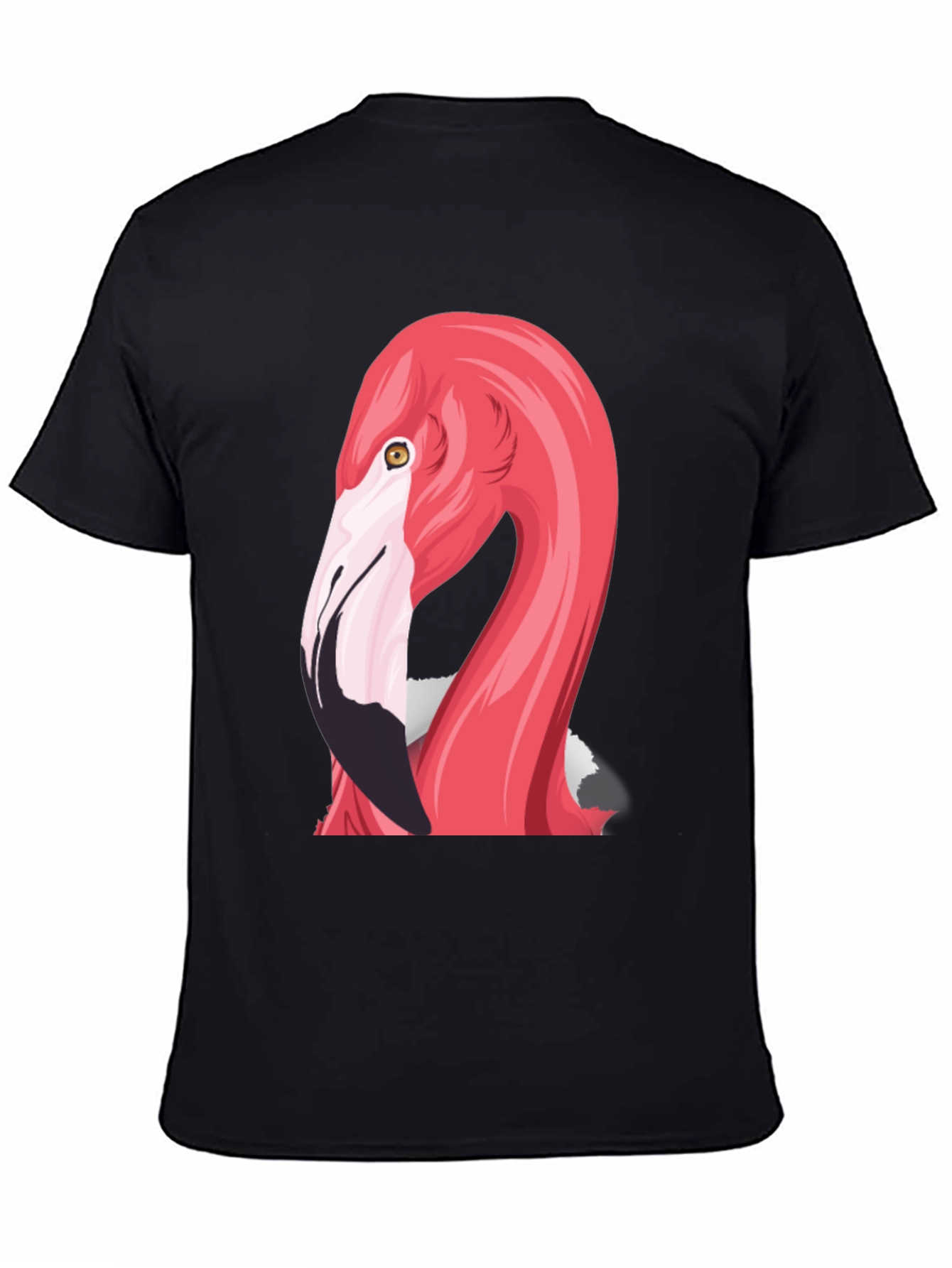 Black Flamingo Graphic Tee - Stylish & Unique Design view 4