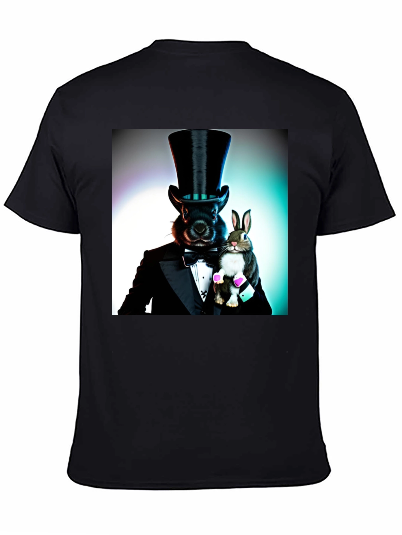 Black Magical Rabbit Tee view 4