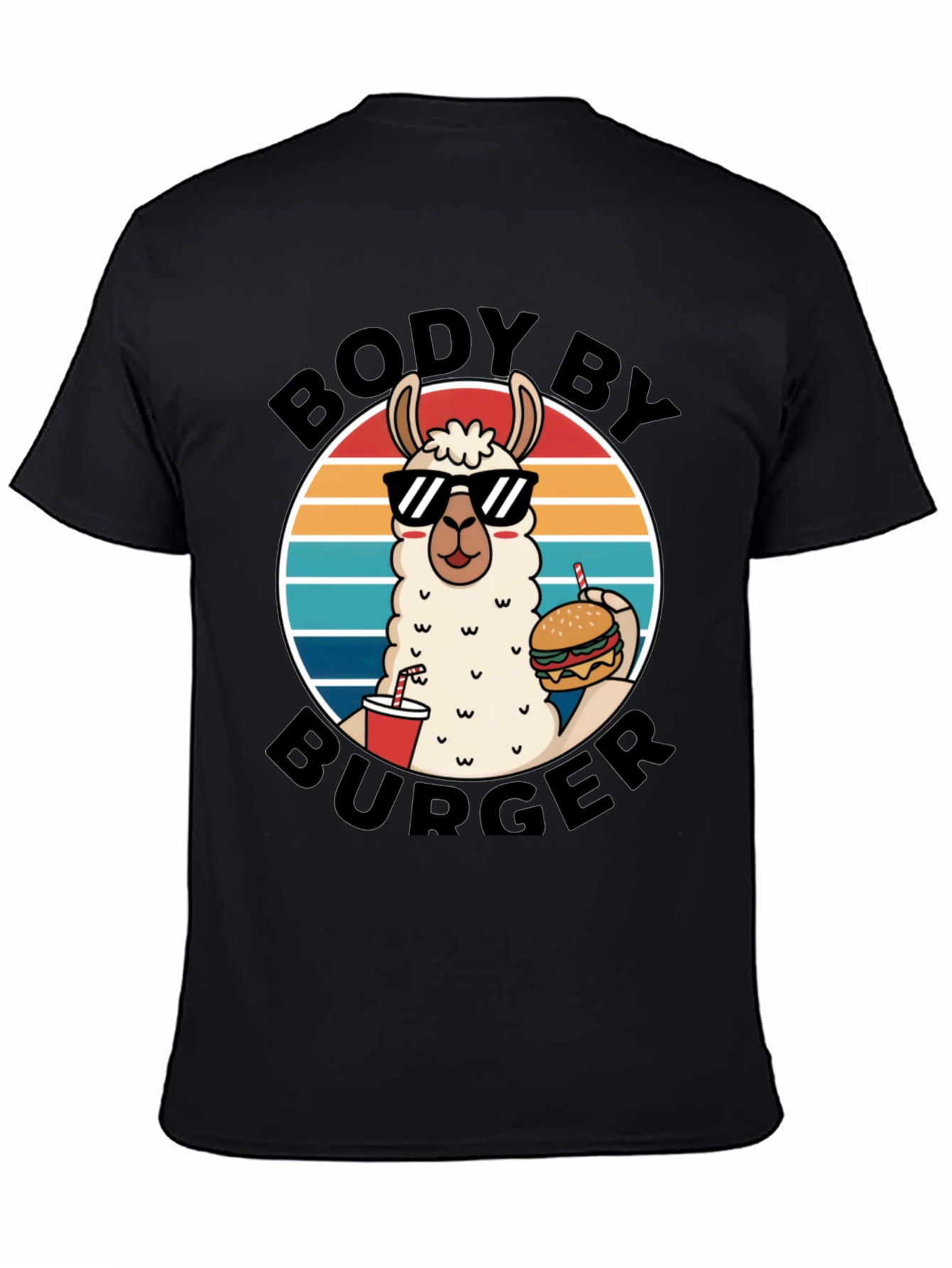 Black Body By Burger T-Shirt view 4