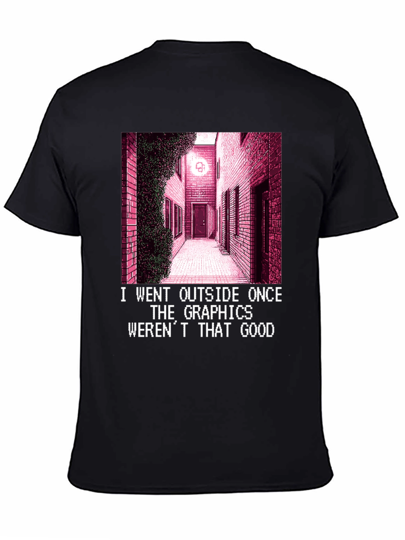 Black Graphics Weren't Good T-Shirt view 4