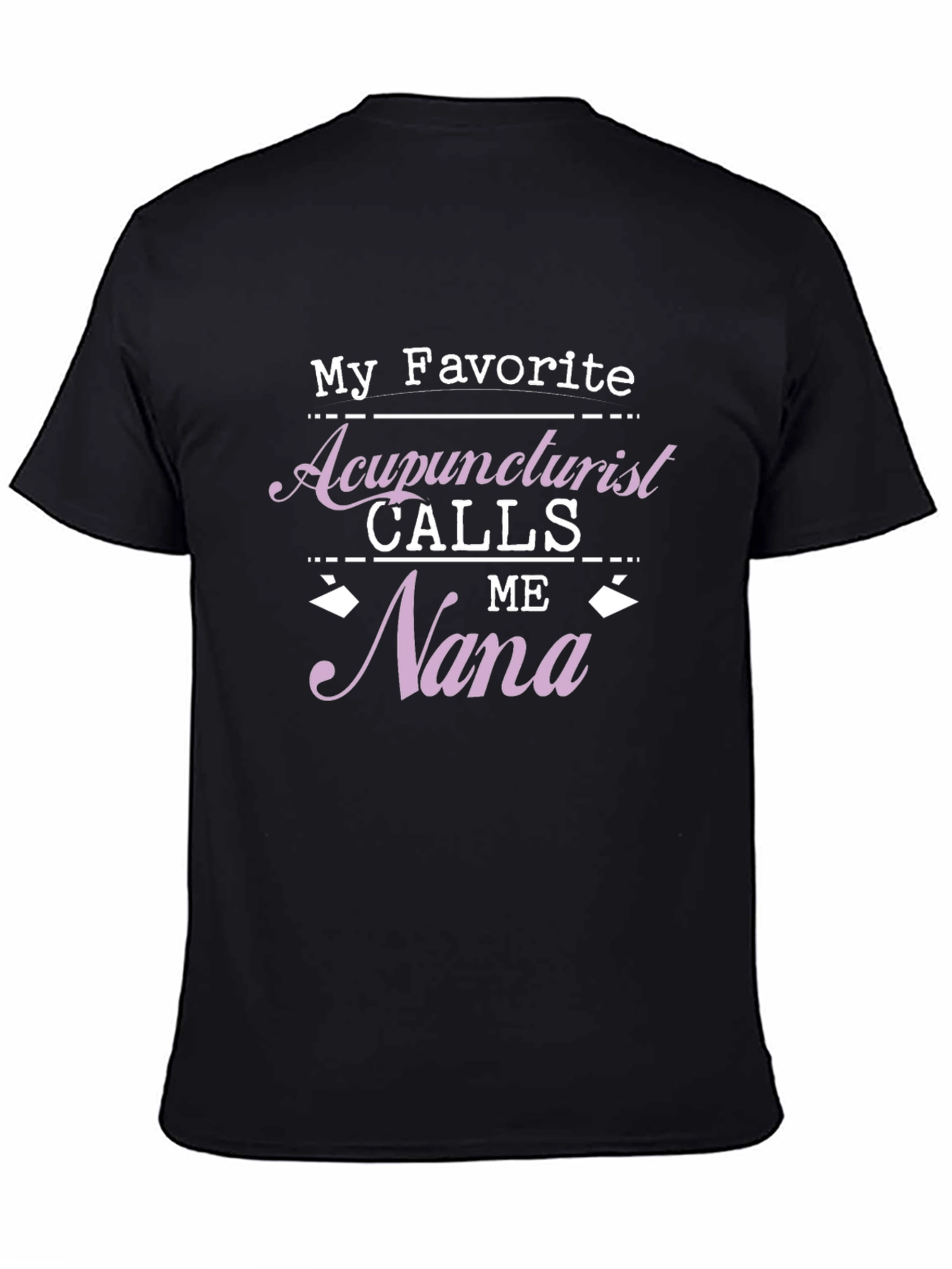 Black Acupuncturist Nana T-Shirt Gift view 4