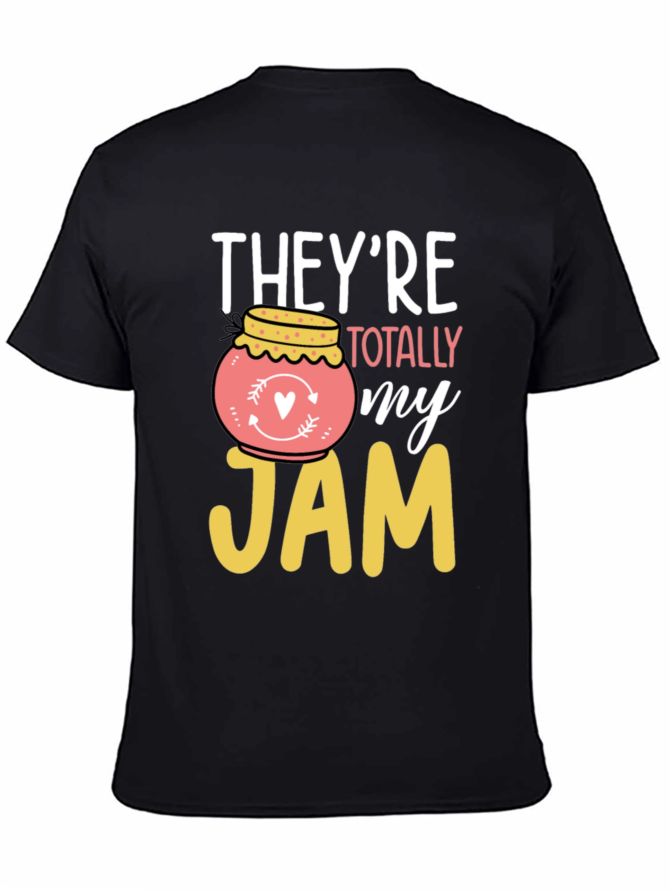 Black They're Totally My Jam Graphic Tee view 4