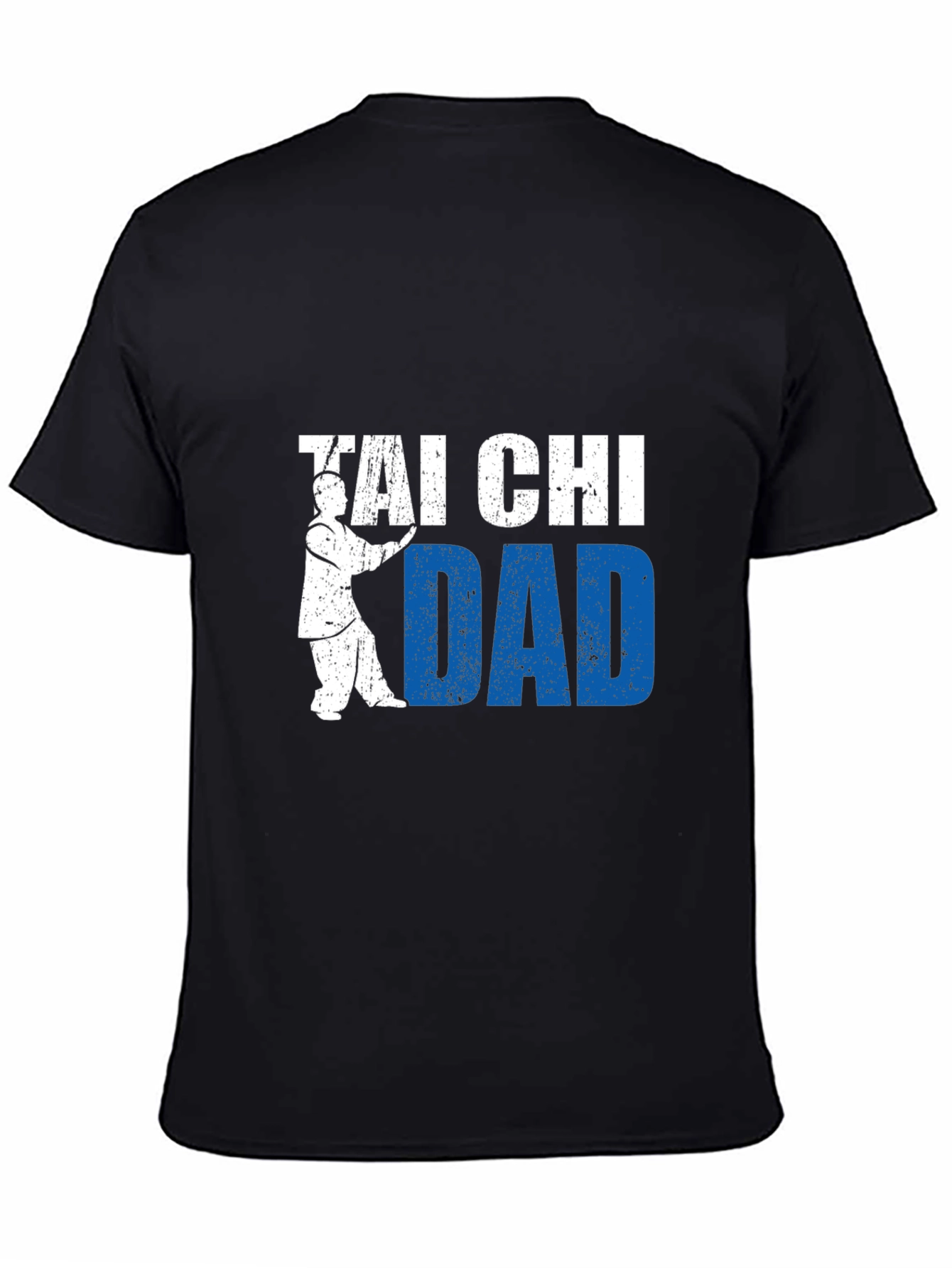 Black Tai Chi Dad Graphic T-Shirt view 4