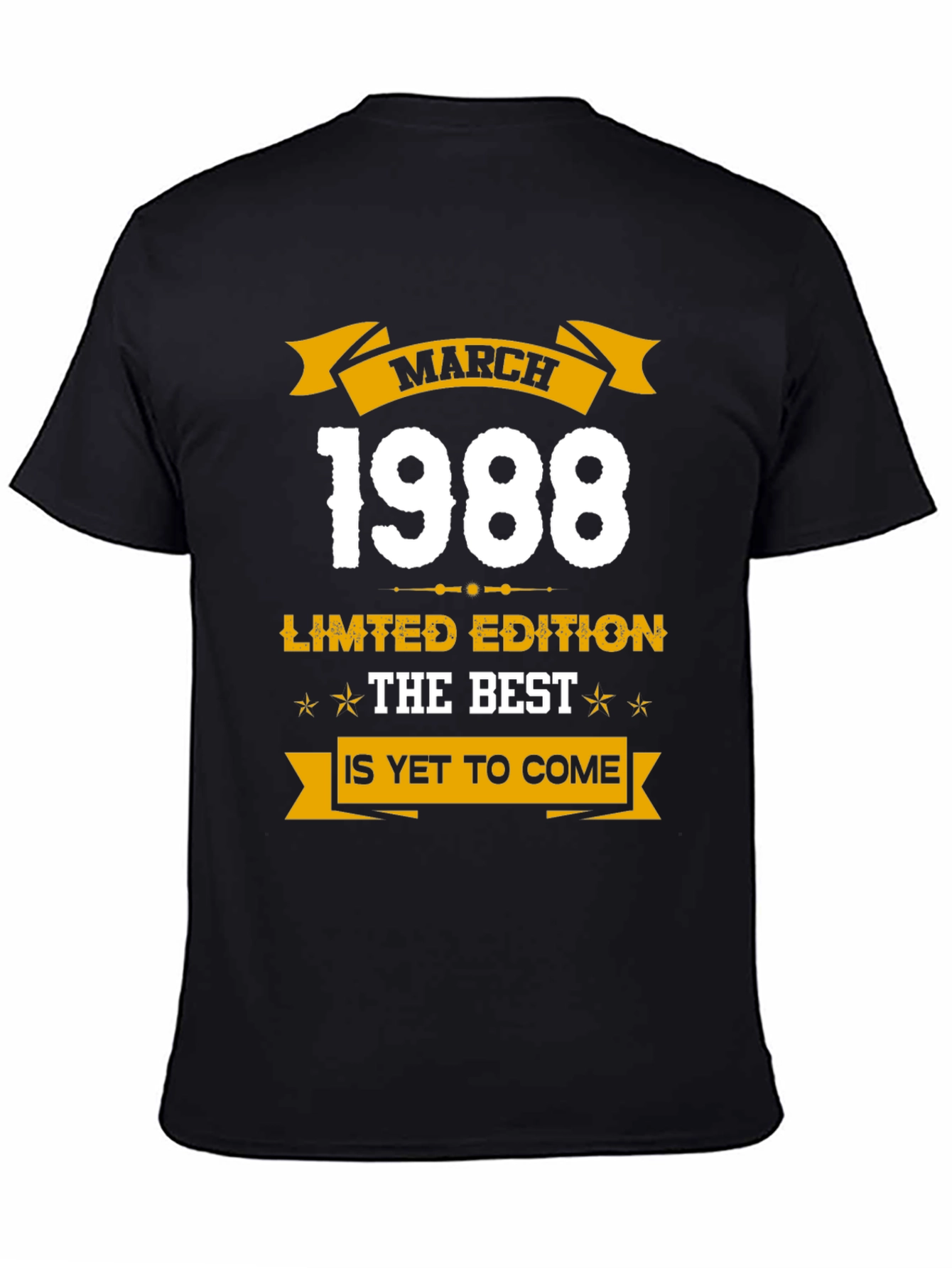 Black March 1988 Limited Edition T-Shirt view 4
