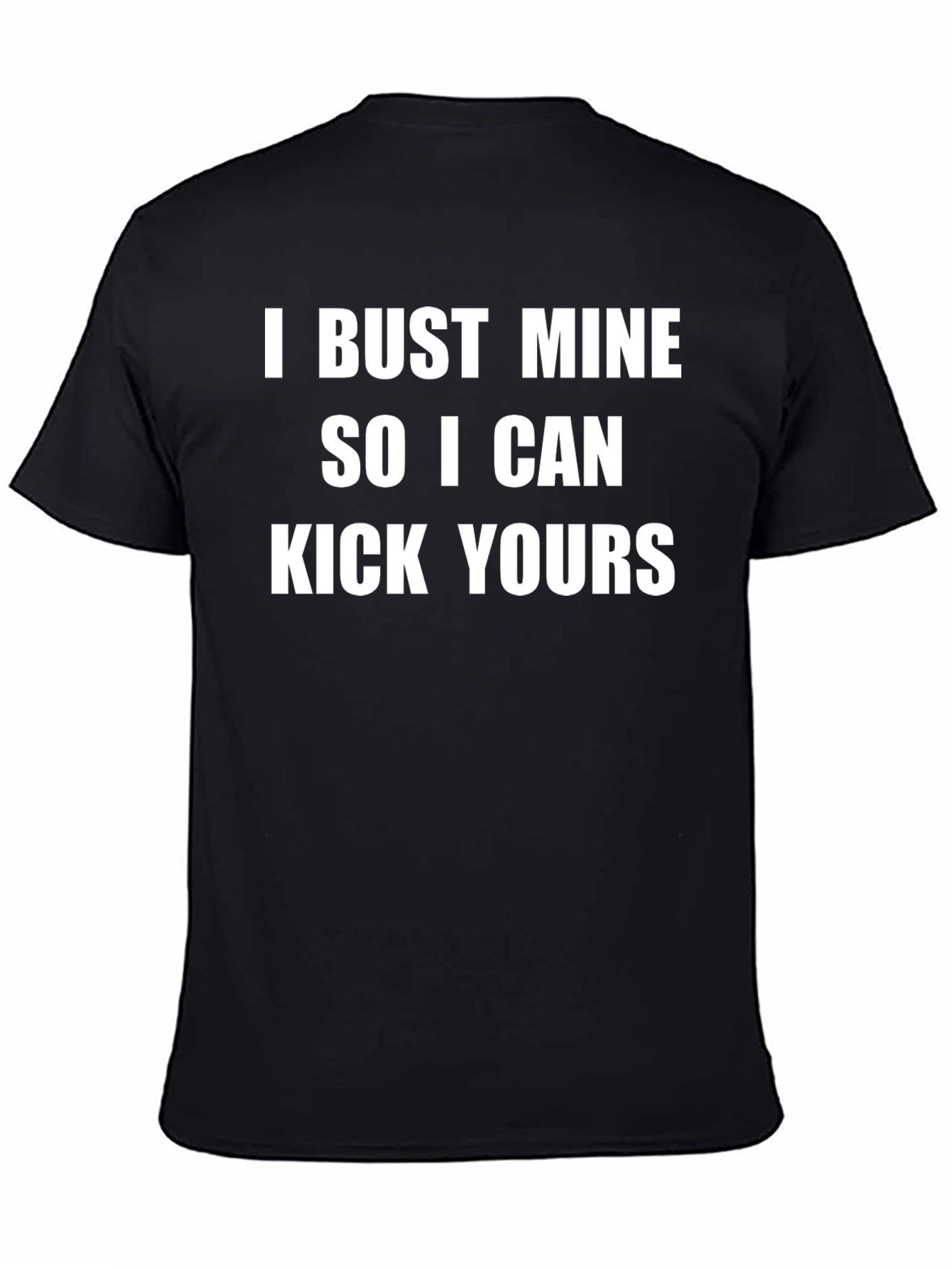 Black Bust Mine Kick Yours Graphic Tee view 4