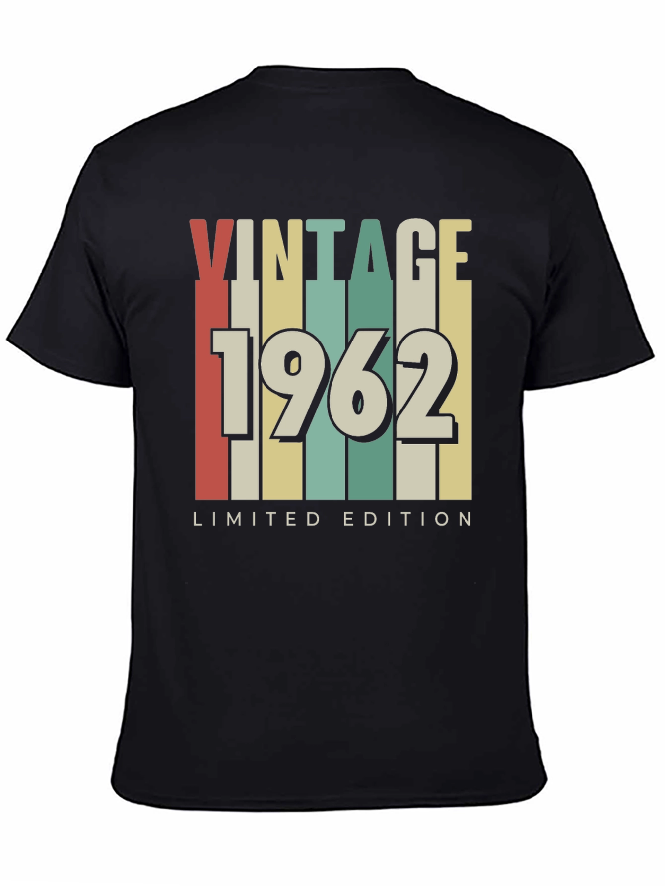 Black Vintage 1962 Limited Edition Graphic T-Shirt view 4